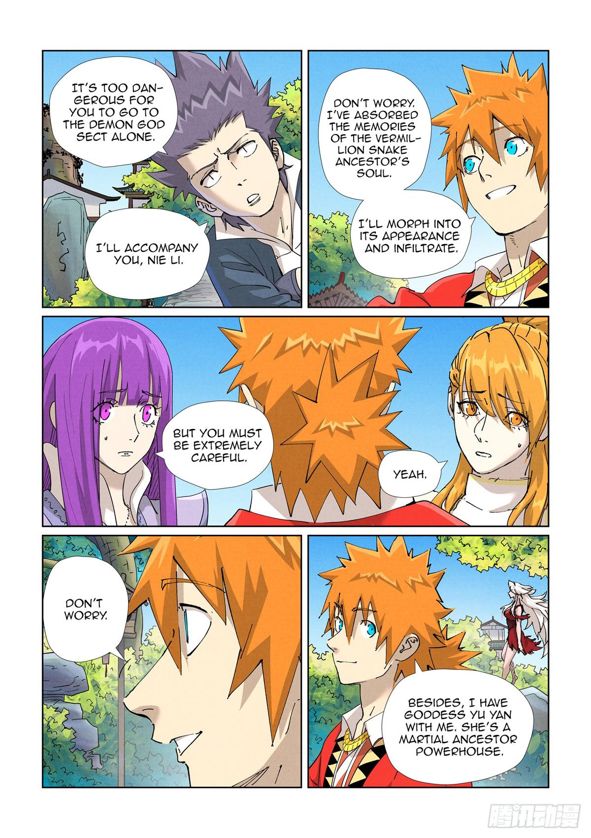 Tales of Demons and Gods Chapter 470.5 — page 1