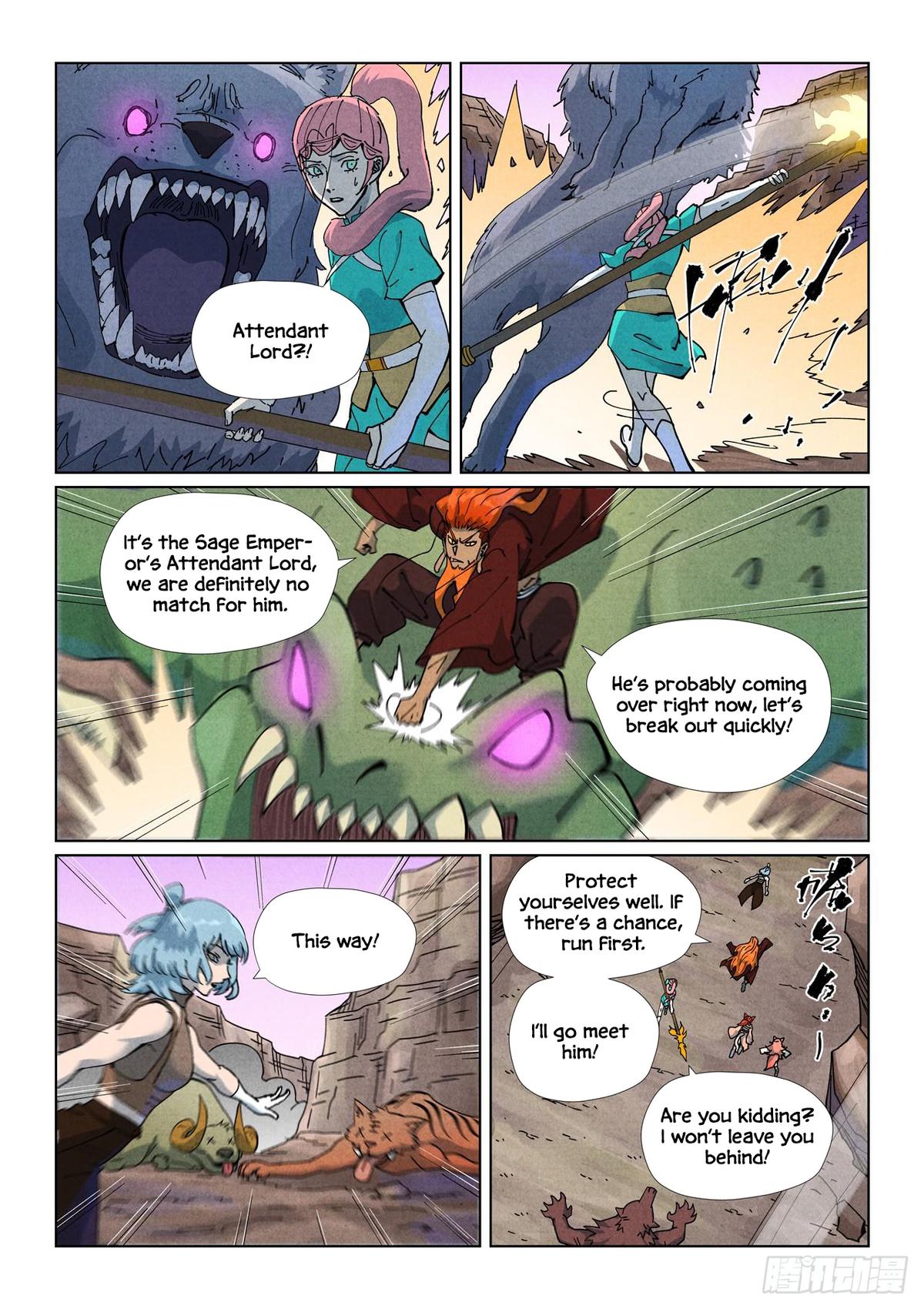 Tales of Demons and Gods Chapter 509.5 — page 8