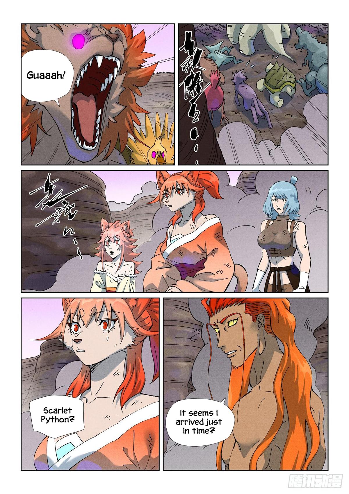Tales of Demons and Gods Chapter 513.5 — page 8