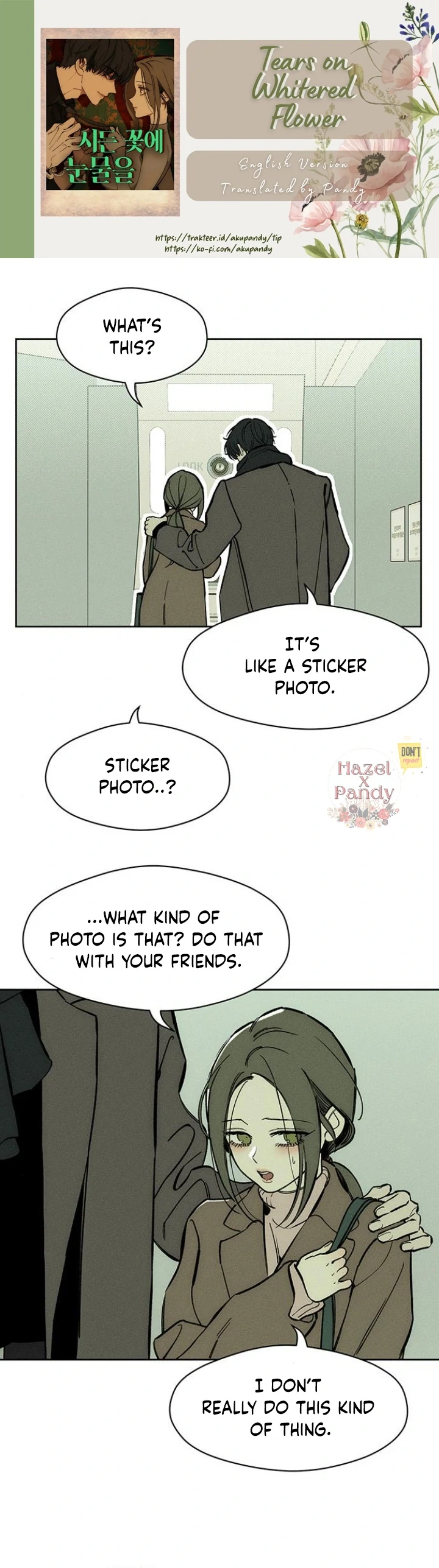 Tears on a Withered Flower Chapter 45 — page 1