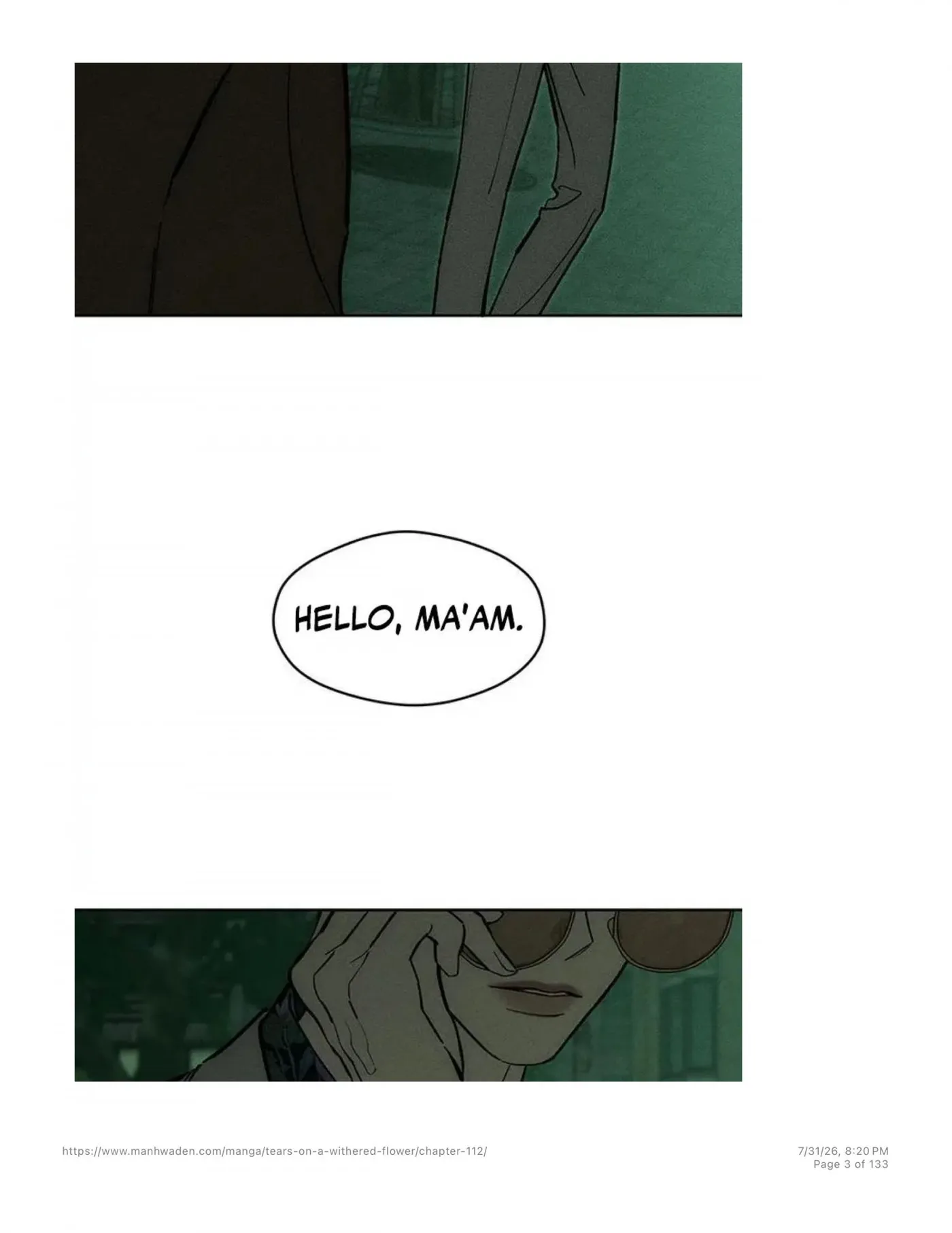 Tears on a Withered Flower Chapter 112 — page 2