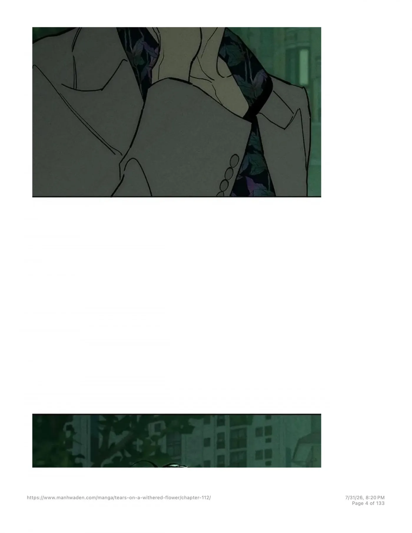 Tears on a Withered Flower Chapter 112 — page 3