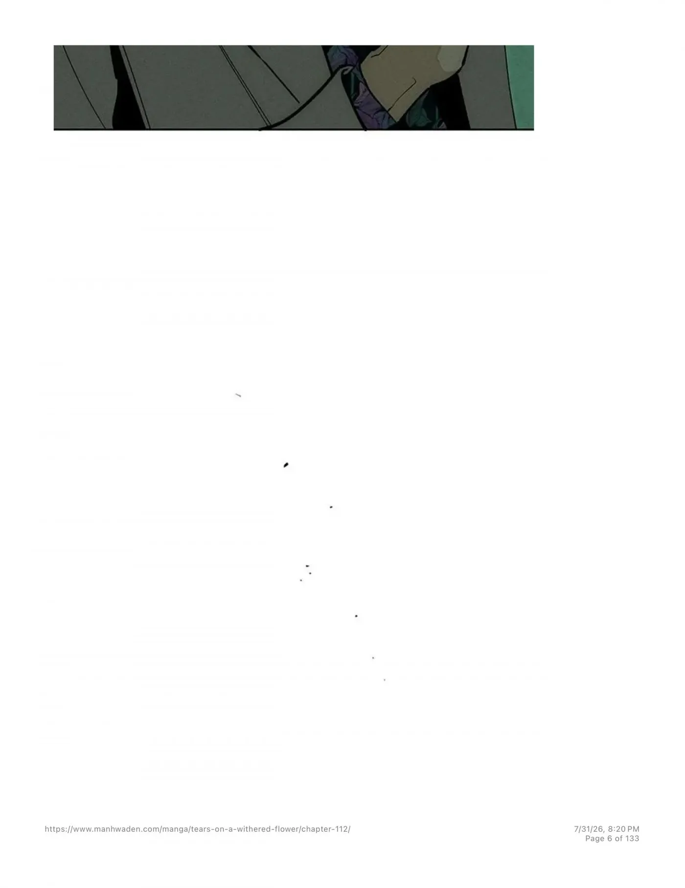 Tears on a Withered Flower Chapter 112 — page 4