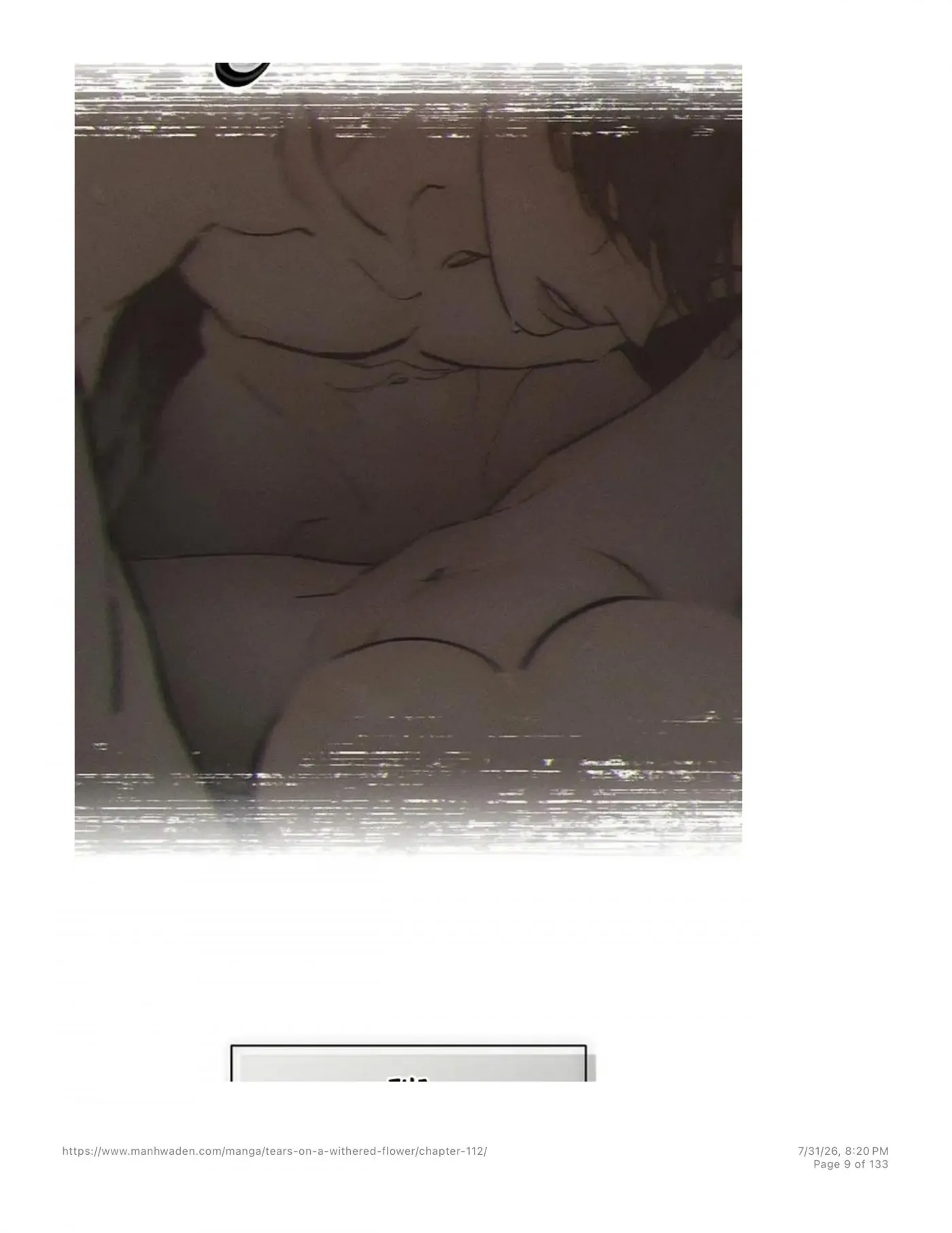 Tears on a Withered Flower Chapter 112 — page 8