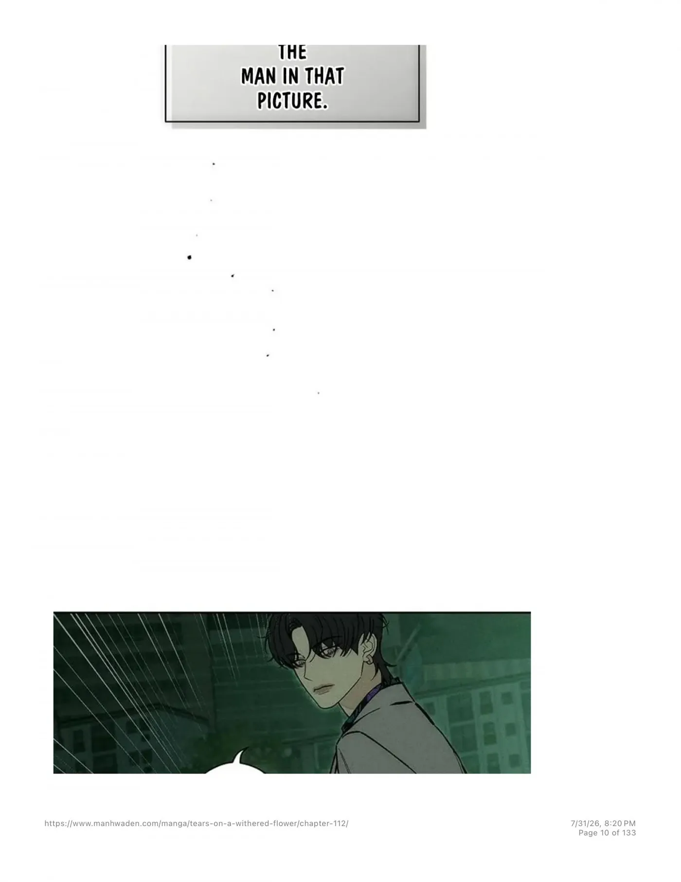 Tears on a Withered Flower Chapter 112 — page 9
