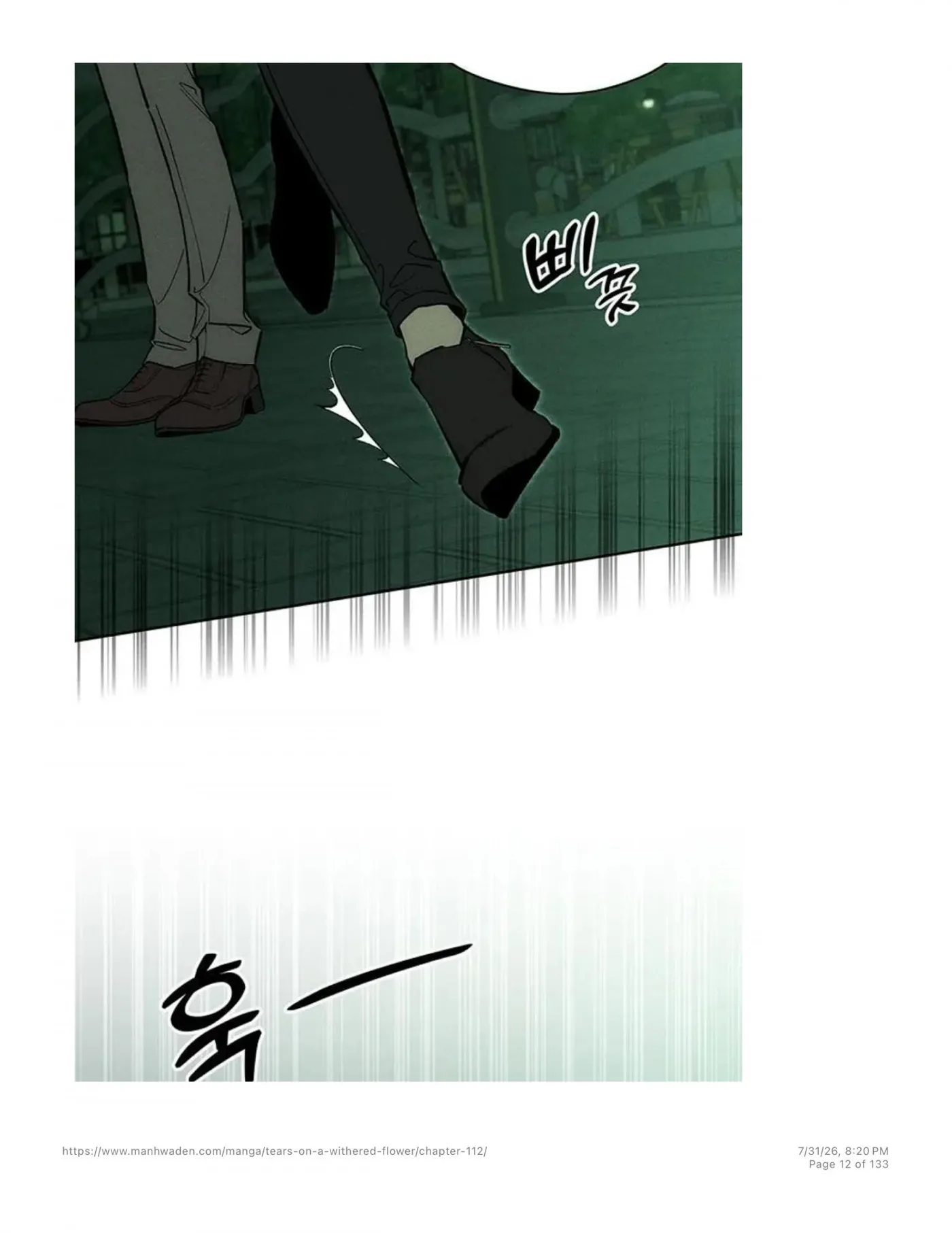 Tears on a Withered Flower Chapter 112 — page 11