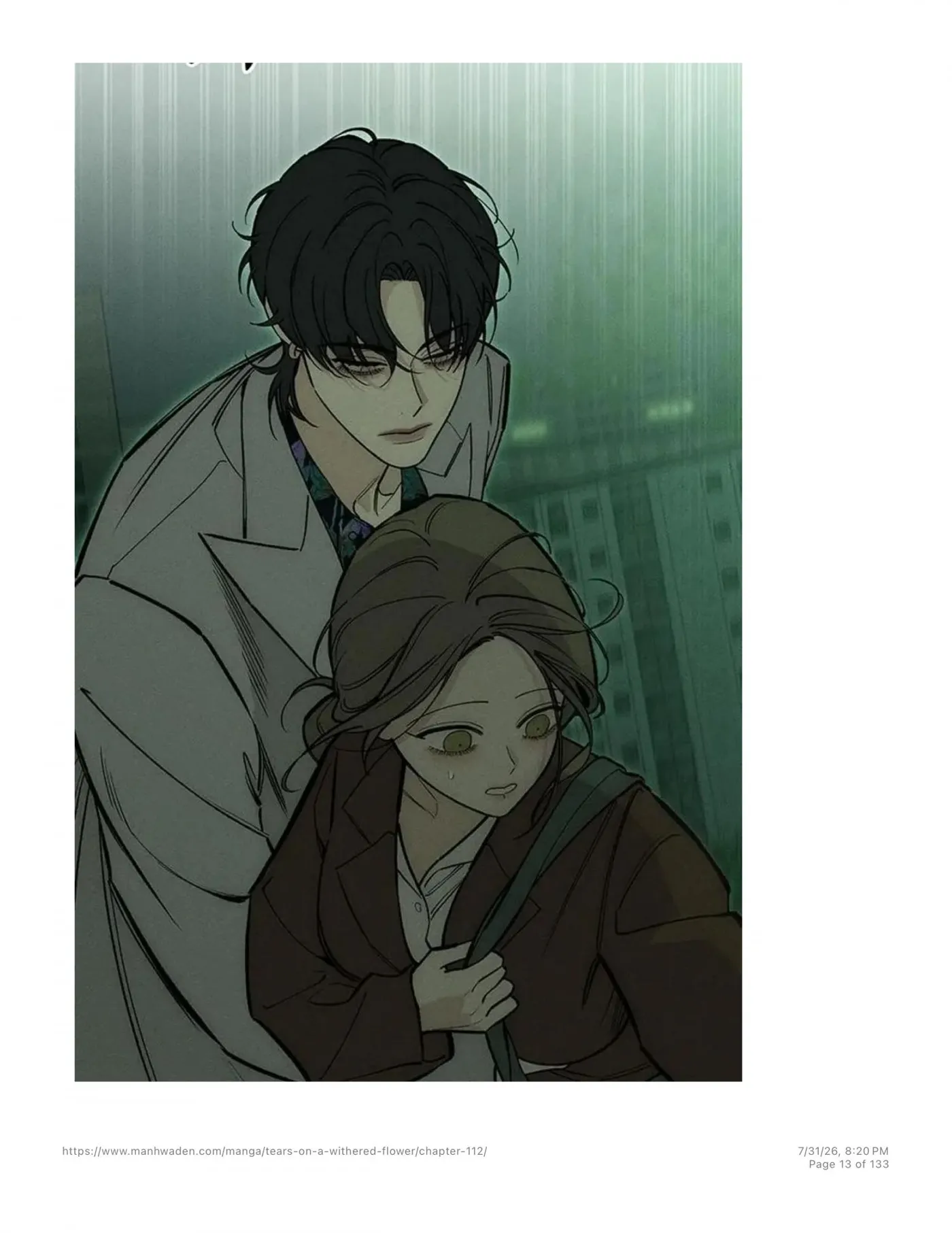Tears on a Withered Flower Chapter 112 — page 12