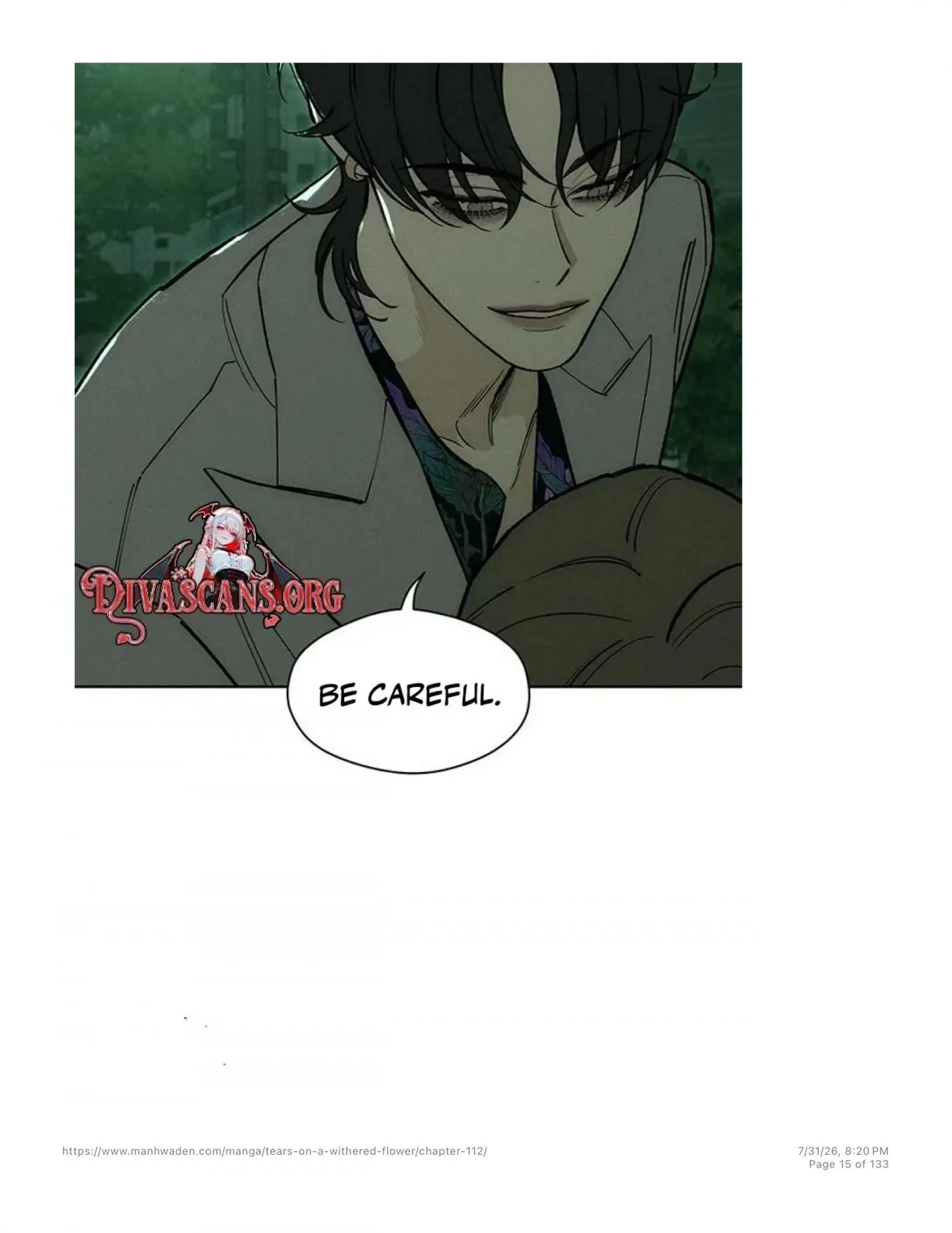 Tears on a Withered Flower Chapter 112 — page 14