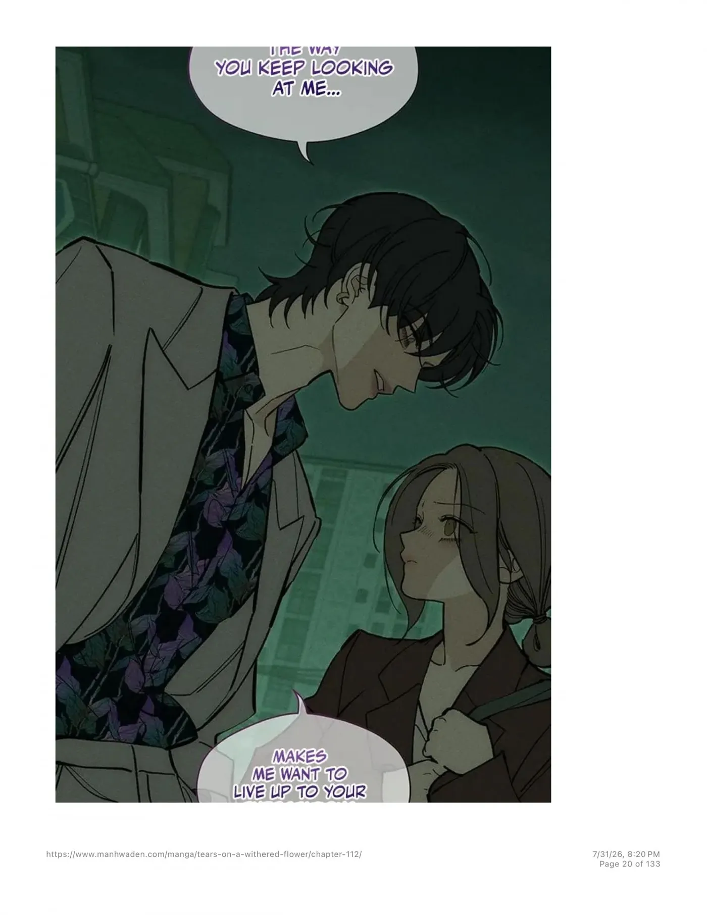Tears on a Withered Flower Chapter 112 — page 19