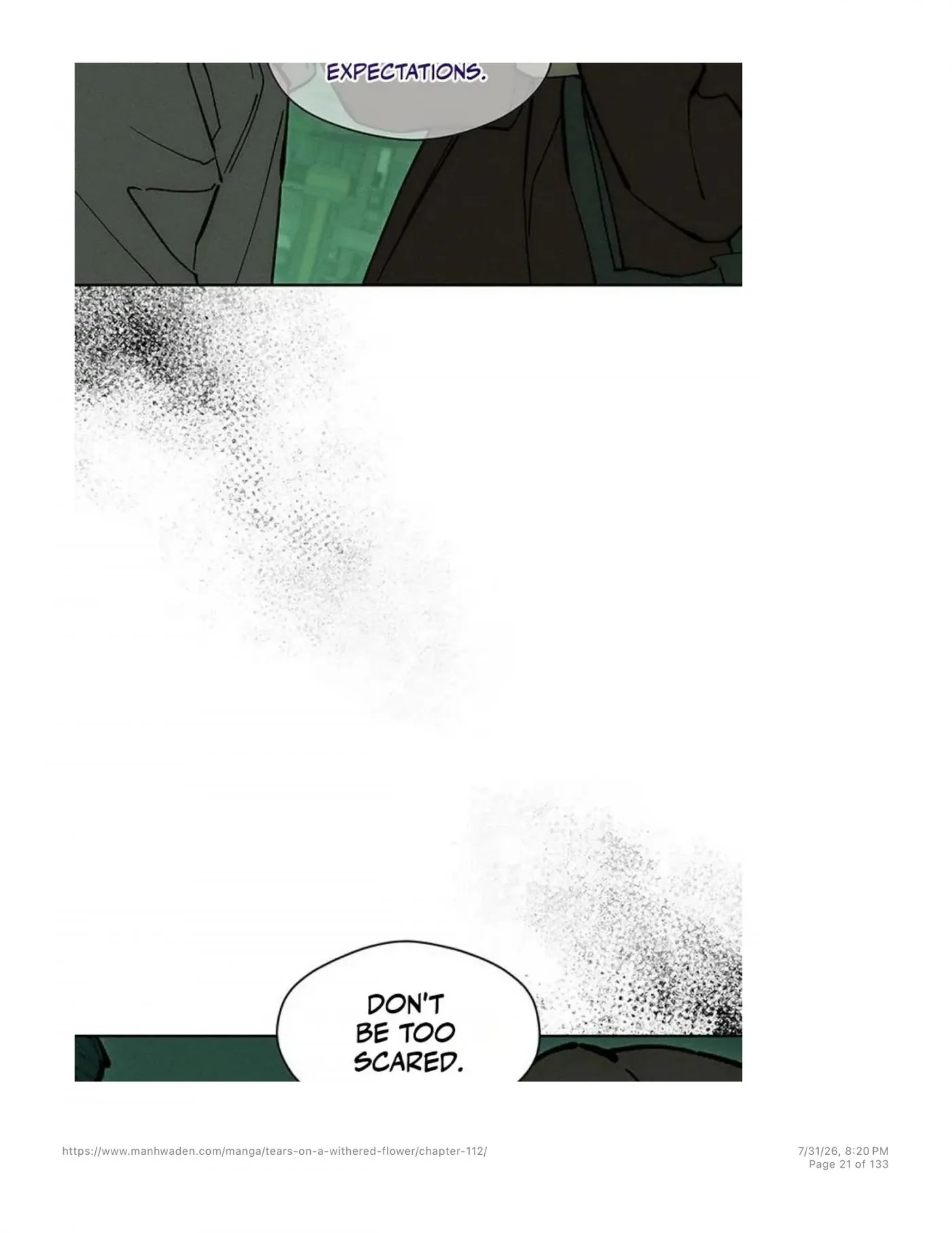 Tears on a Withered Flower Chapter 112 — page 20