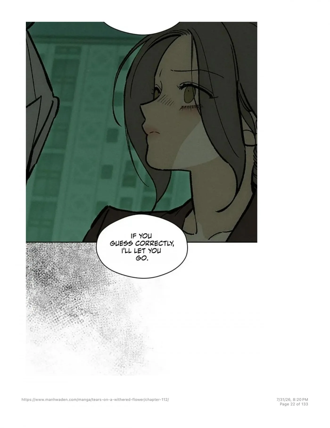 Tears on a Withered Flower Chapter 112 — page 21
