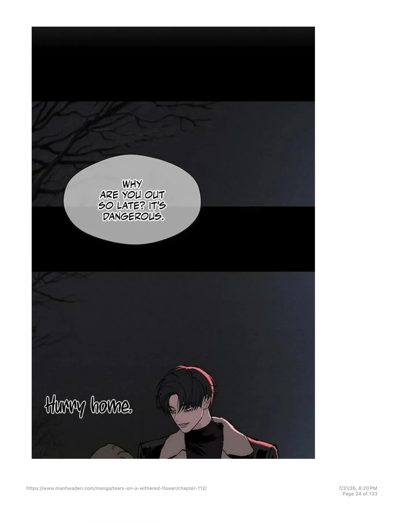 Tears on a Withered Flower Chapter 112 — page 23