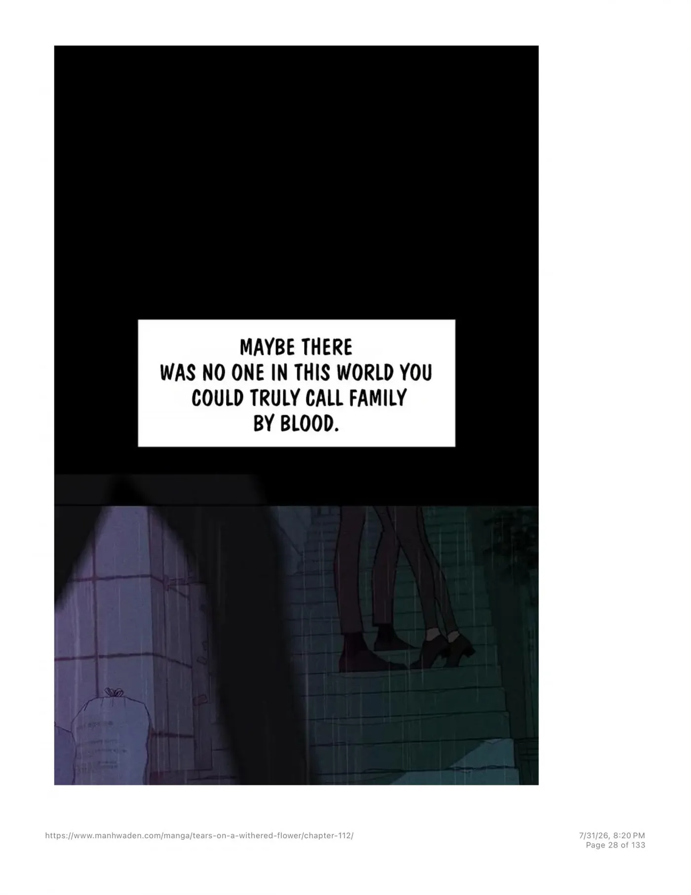 Tears on a Withered Flower Chapter 112 — page 27