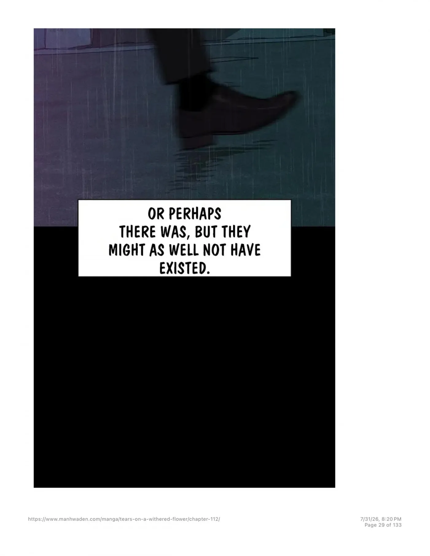 Tears on a Withered Flower Chapter 112 — page 28