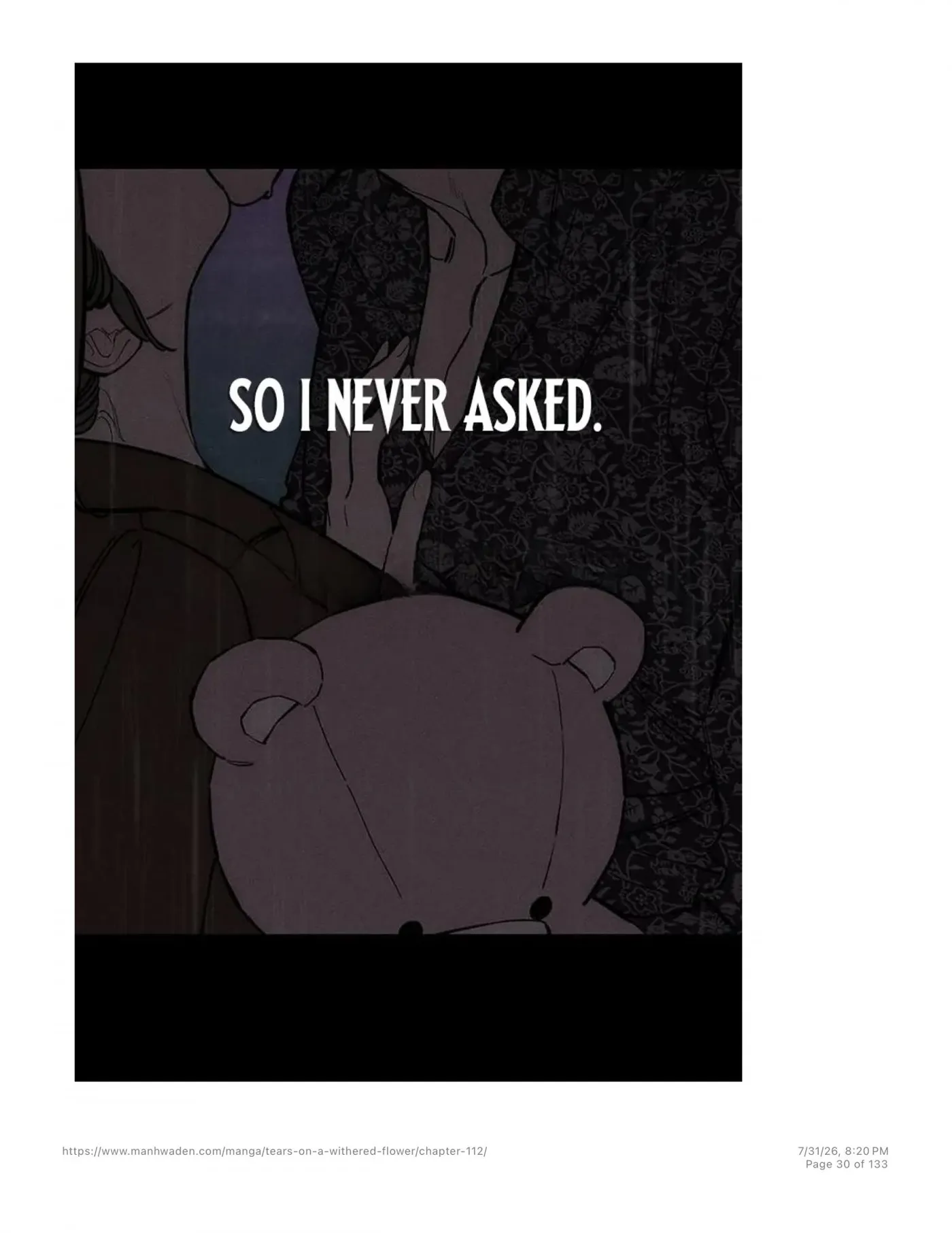 Tears on a Withered Flower Chapter 112 — page 29