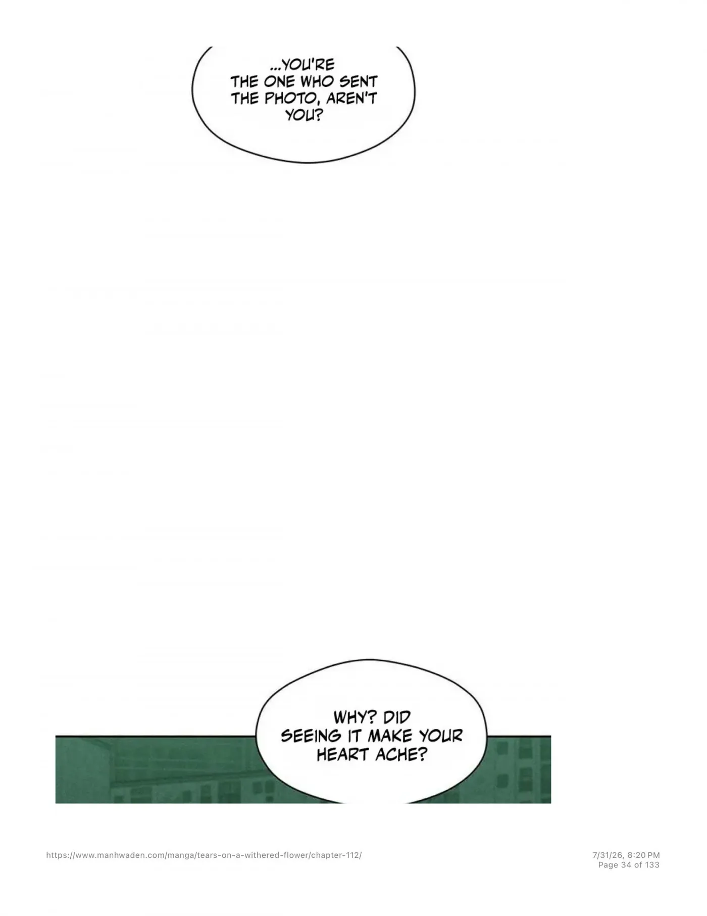 Tears on a Withered Flower Chapter 112 — page 33