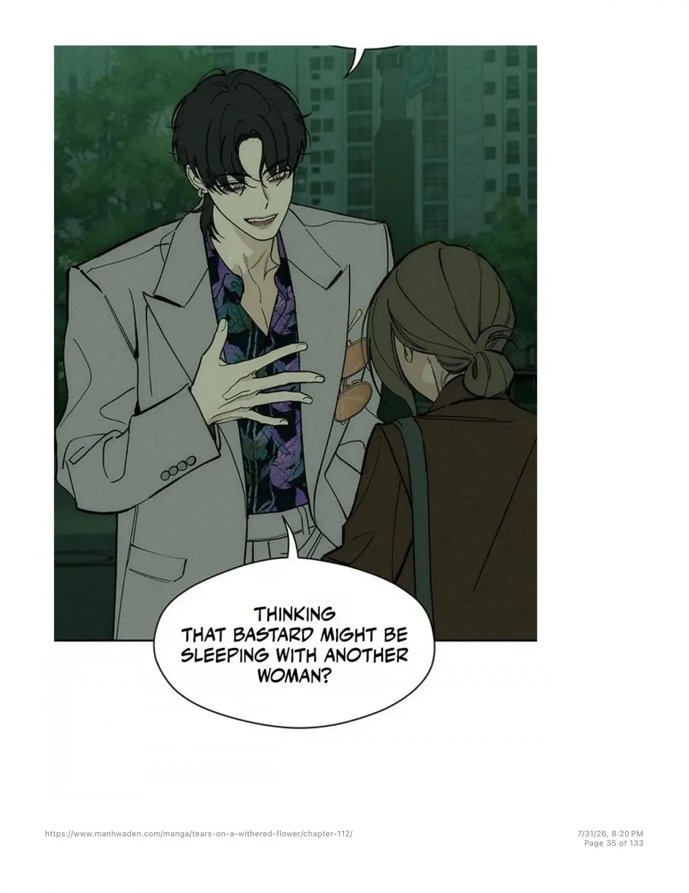 Tears on a Withered Flower Chapter 112 — page 34