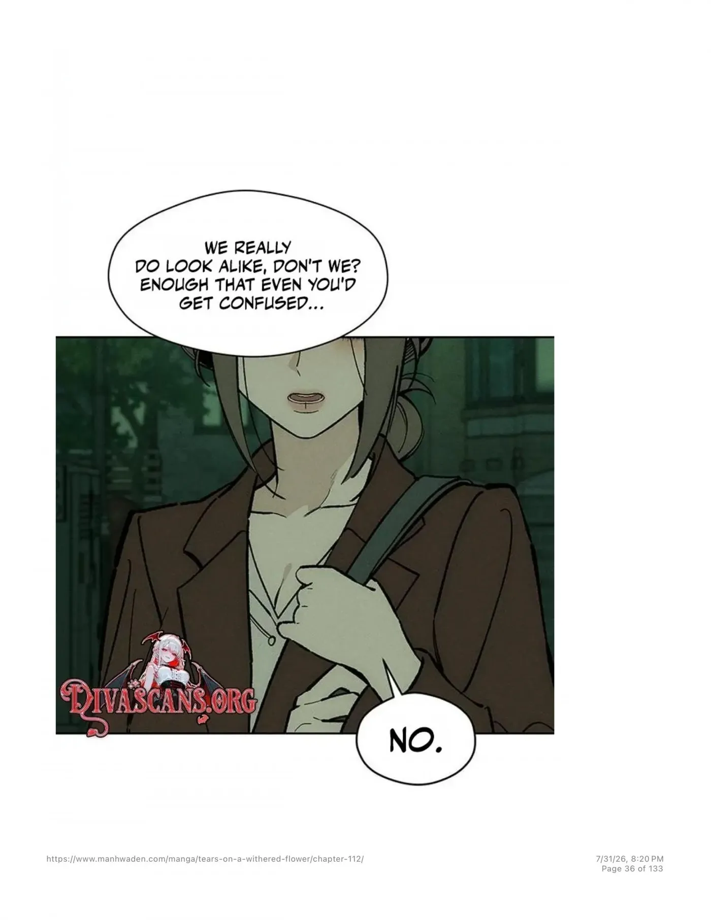 Tears on a Withered Flower Chapter 112 — page 35