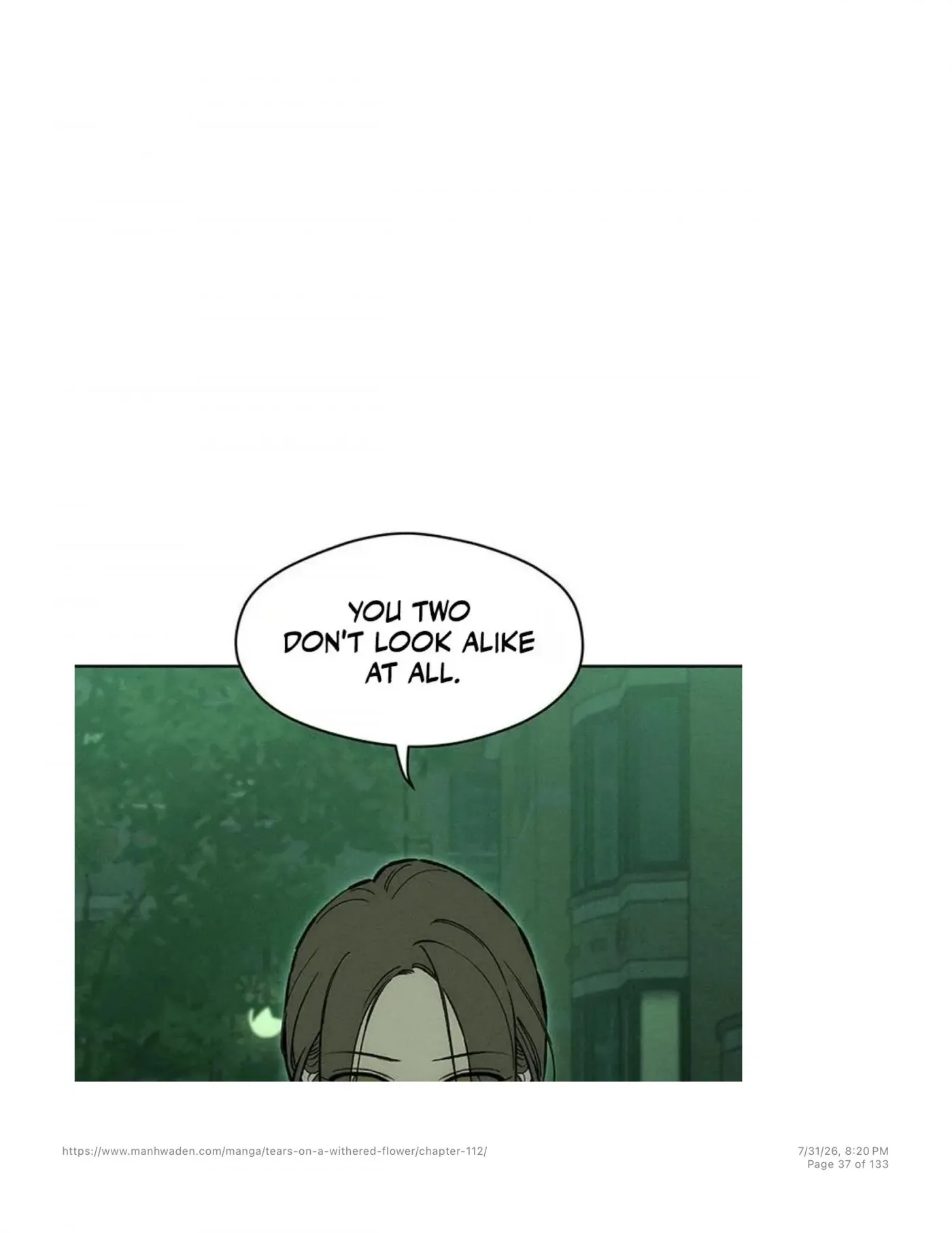 Tears on a Withered Flower Chapter 112 — page 36