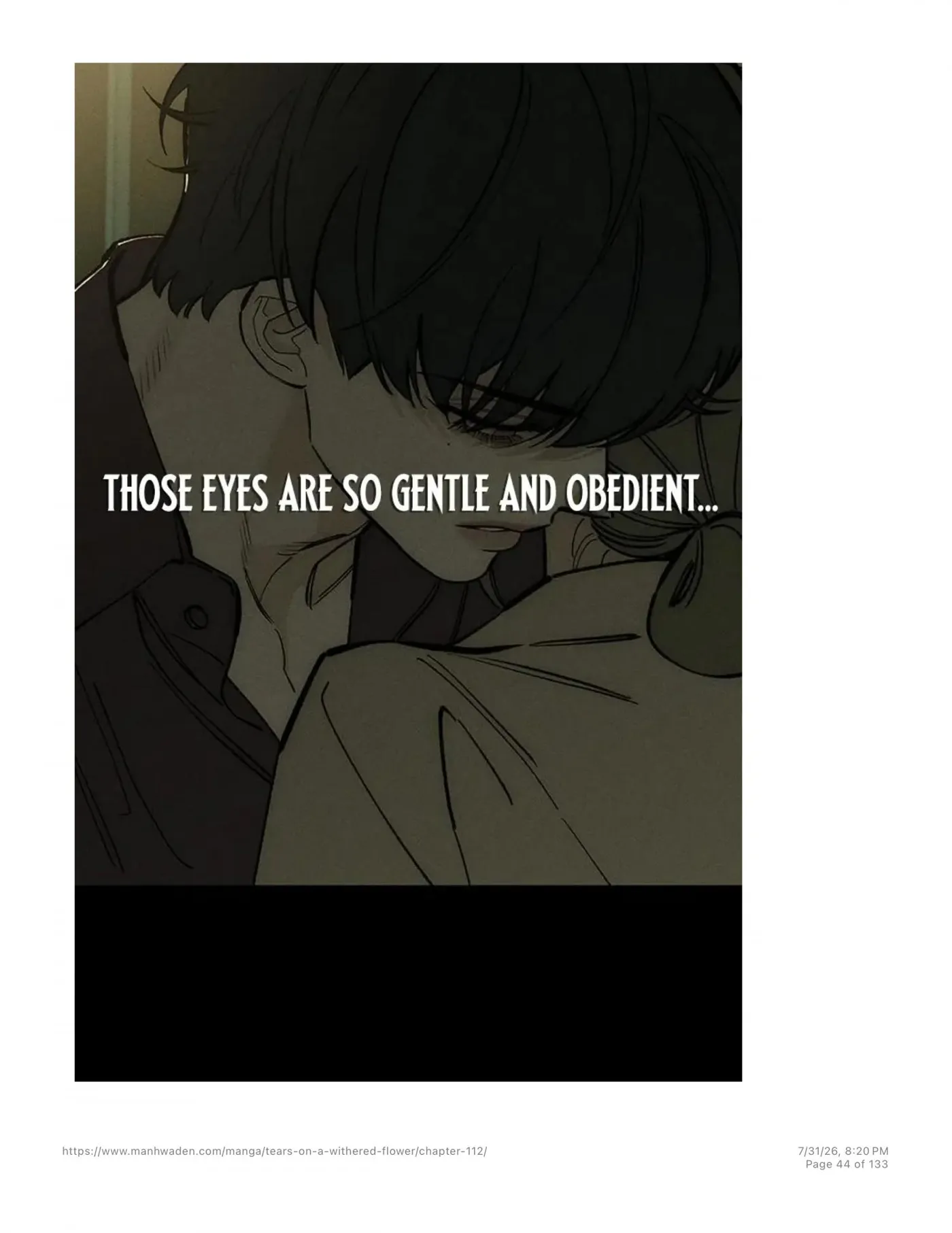 Tears on a Withered Flower Chapter 112 — page 43