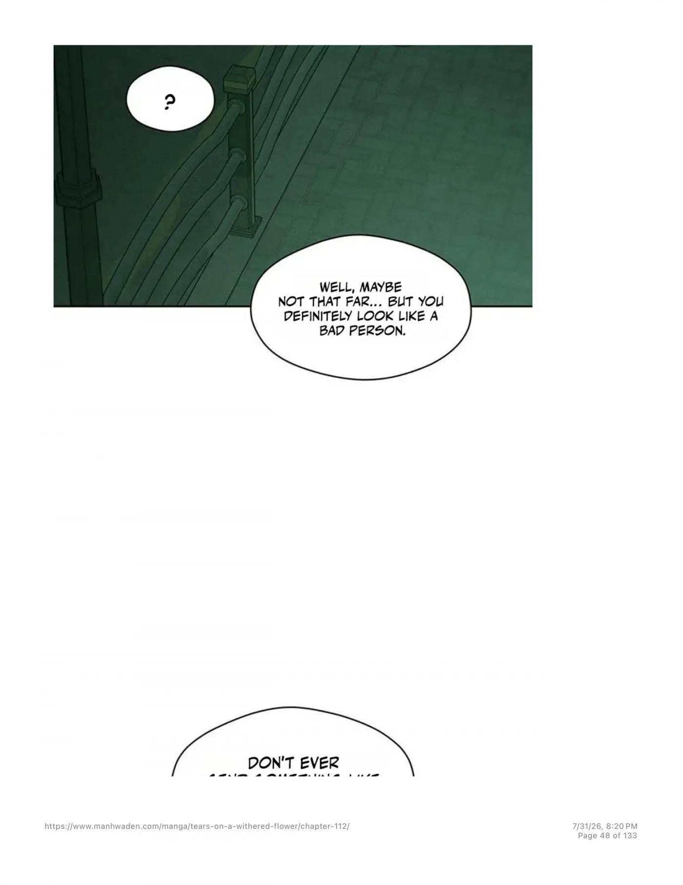 Tears on a Withered Flower Chapter 112 — page 47