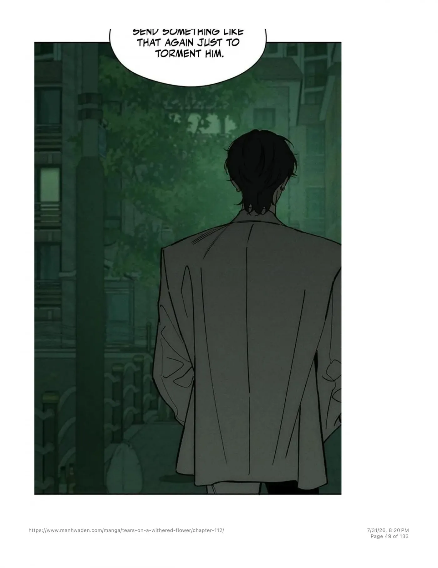 Tears on a Withered Flower Chapter 112 — page 48