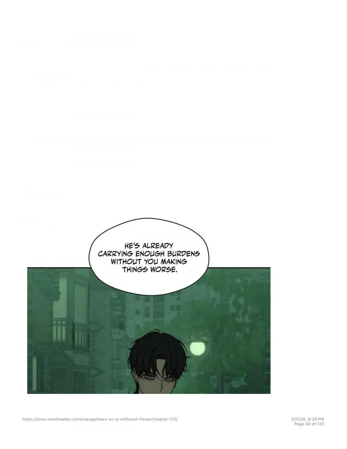Tears on a Withered Flower Chapter 112 — page 49
