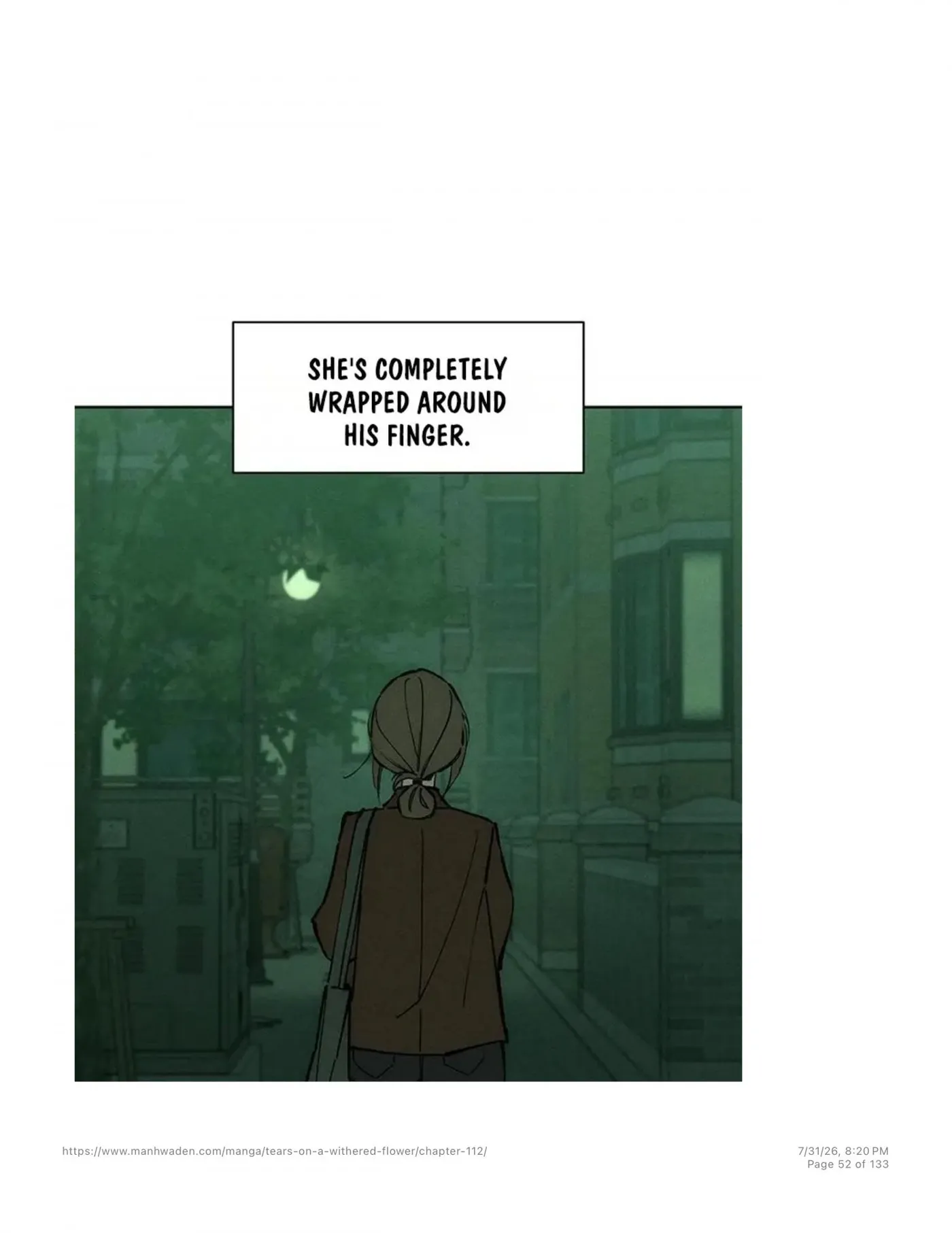 Tears on a Withered Flower Chapter 112 — page 51