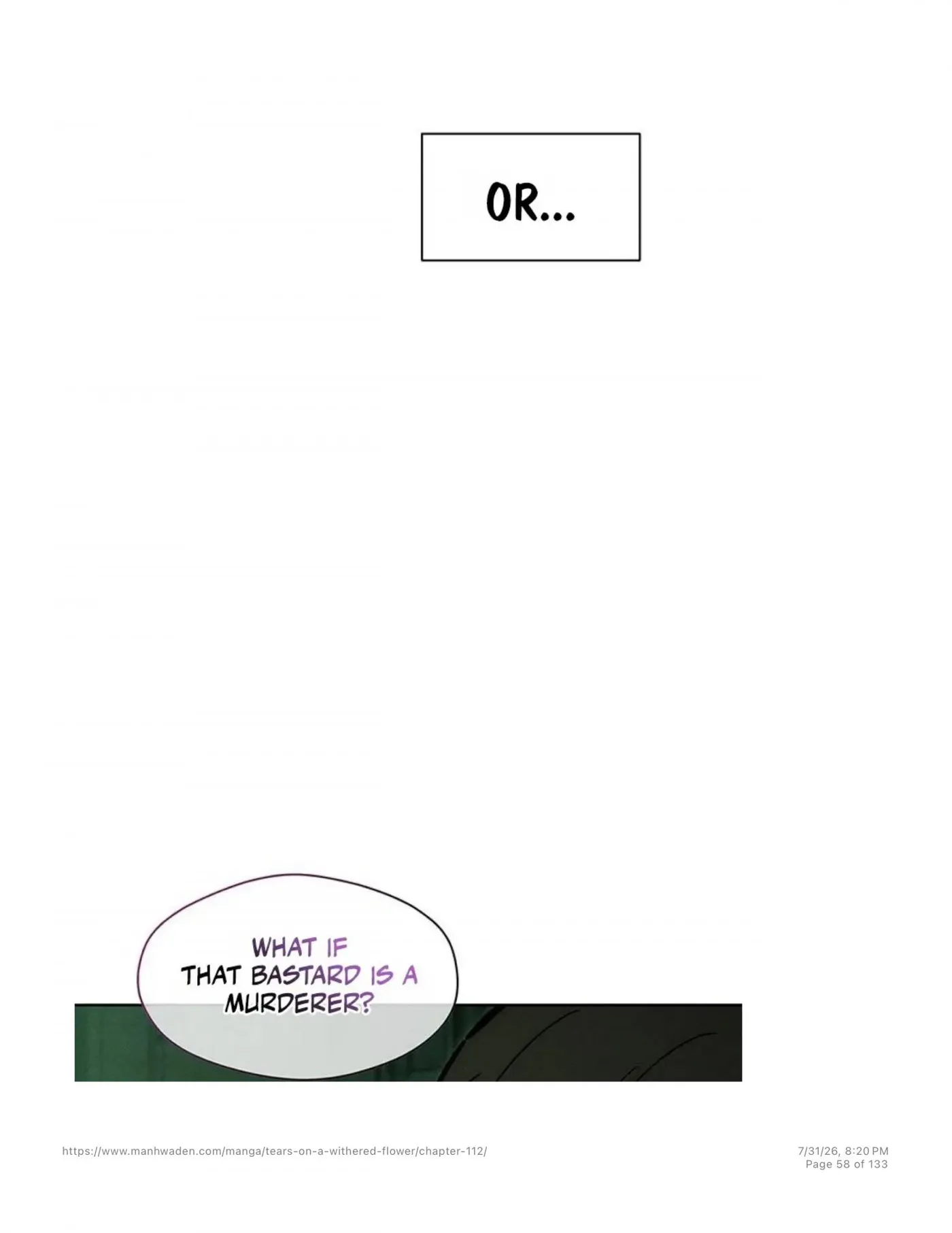 Tears on a Withered Flower Chapter 112 — page 57