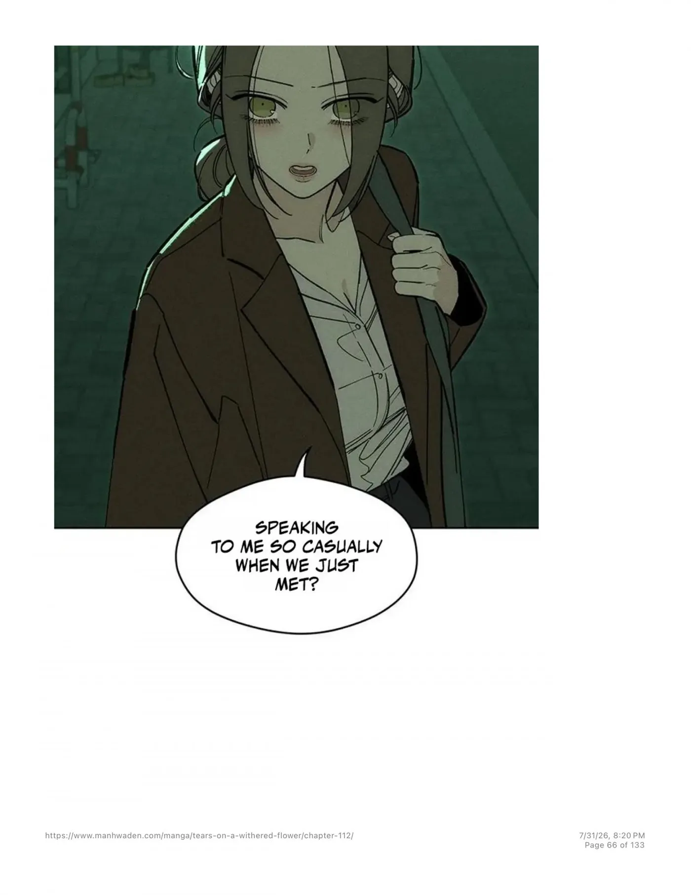 Tears on a Withered Flower Chapter 112 — page 65