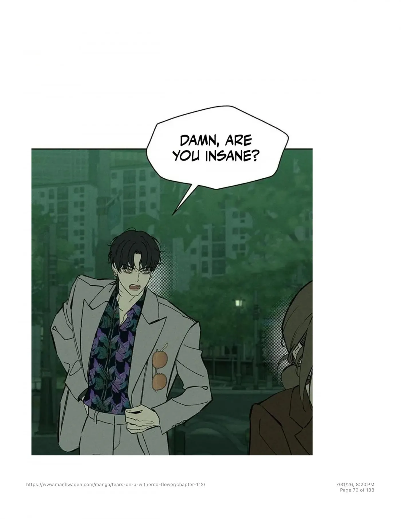 Tears on a Withered Flower Chapter 112 — page 69
