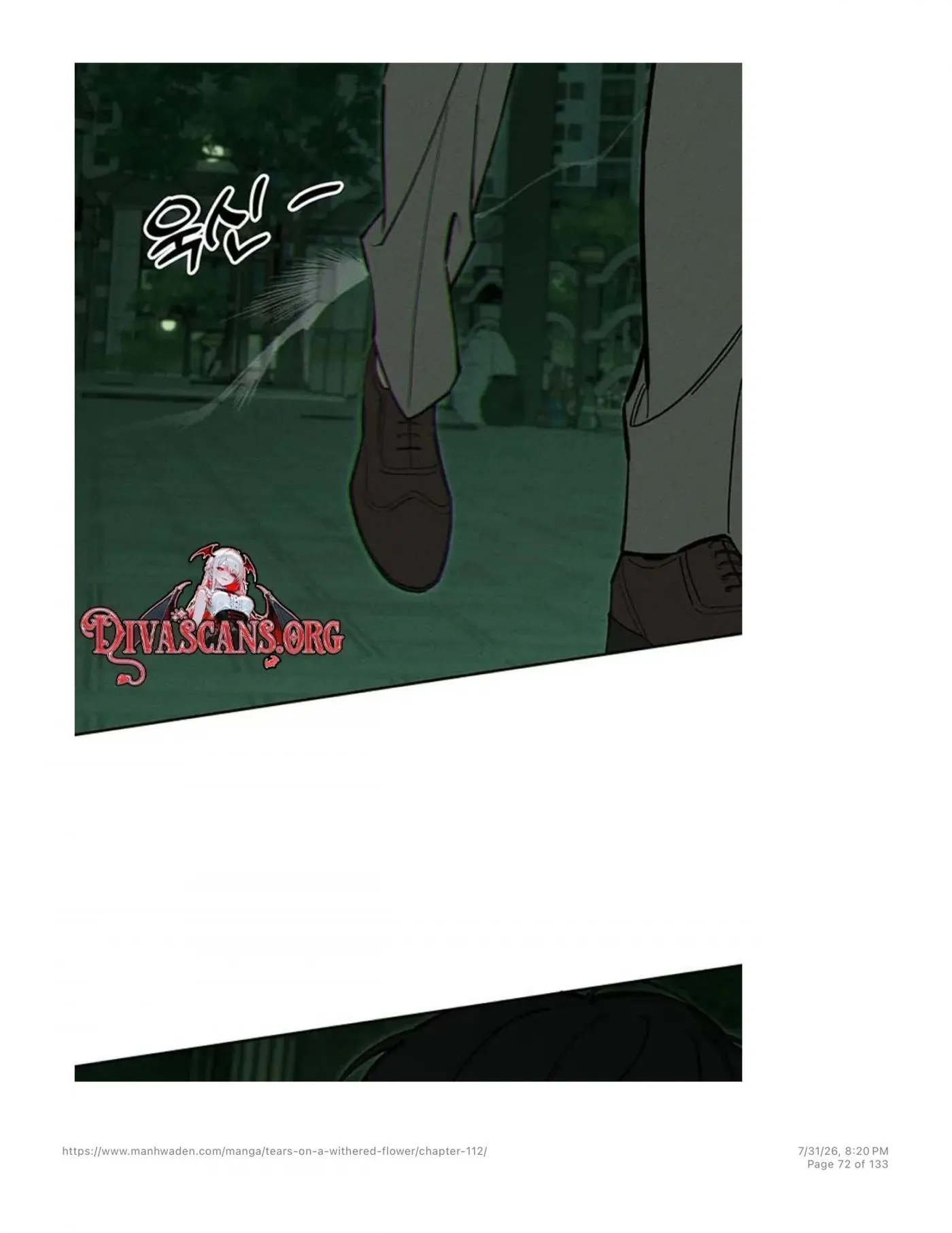 Tears on a Withered Flower Chapter 112 — page 71