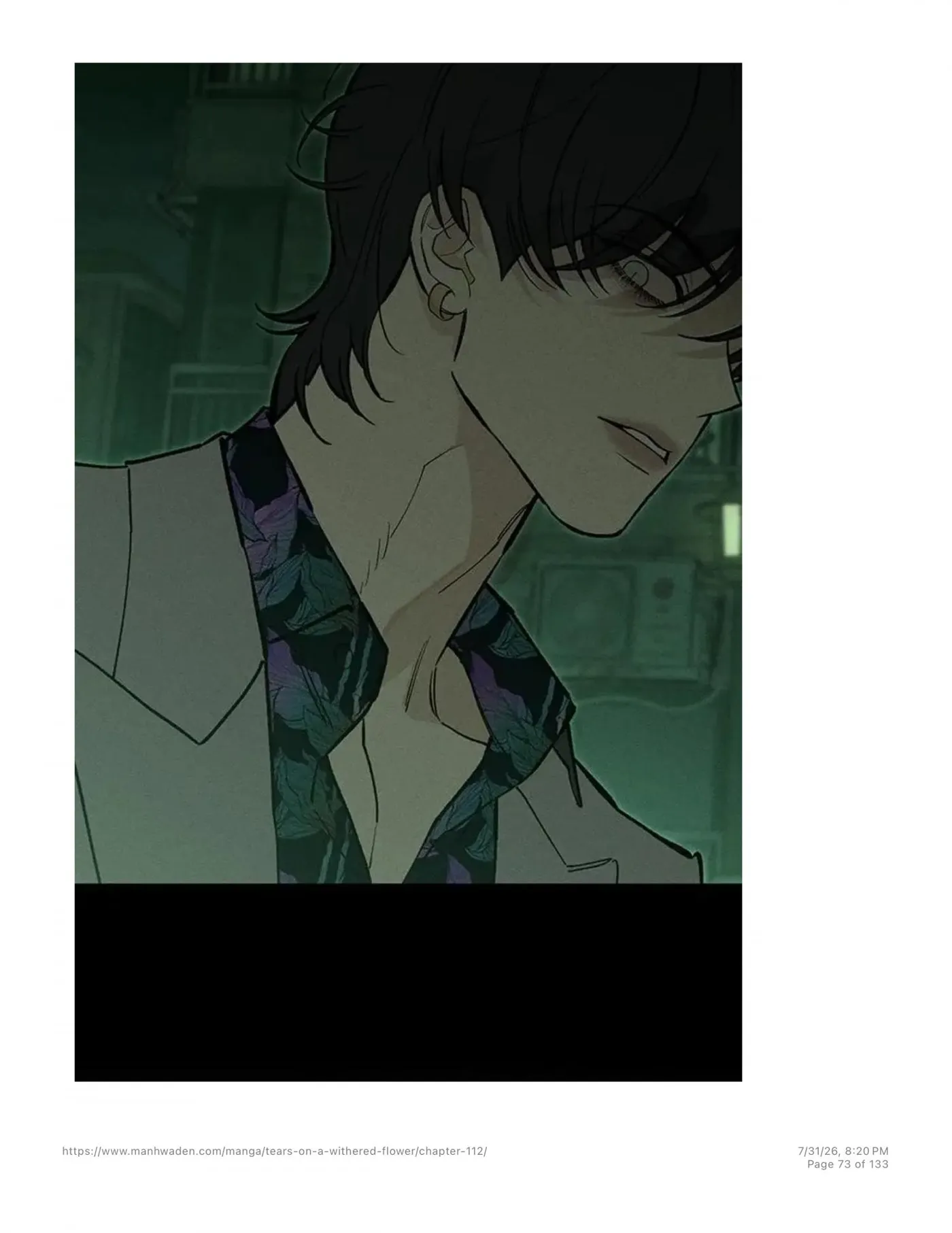 Tears on a Withered Flower Chapter 112 — page 72