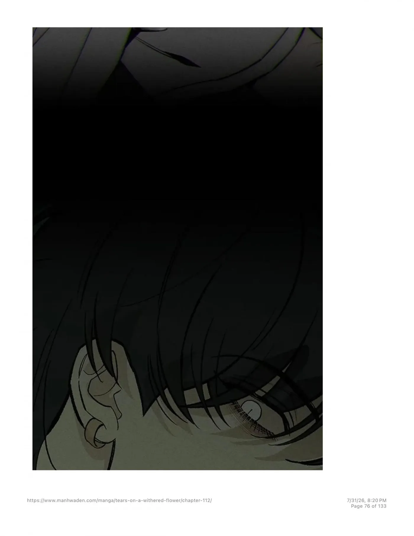 Tears on a Withered Flower Chapter 112 — page 75