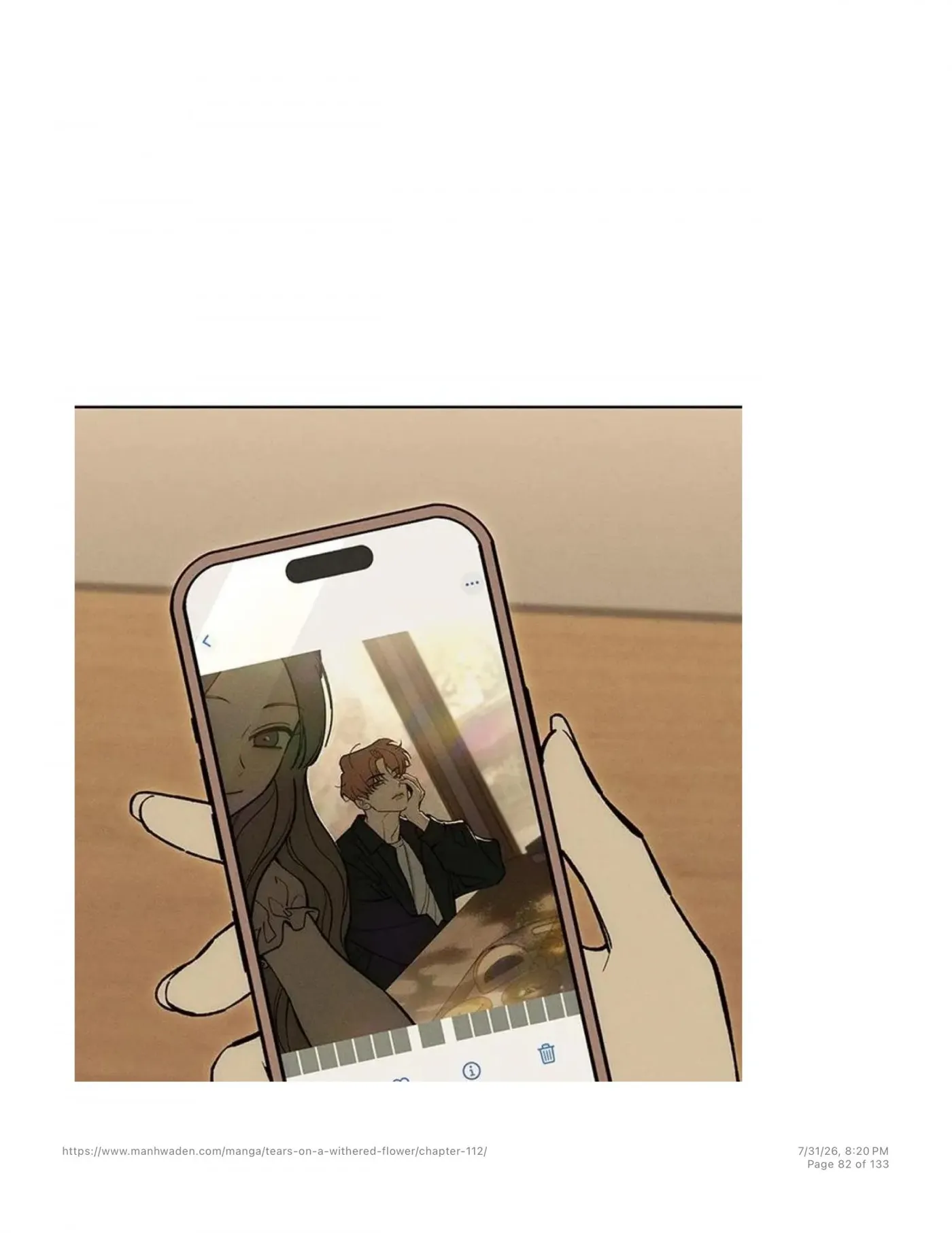 Tears on a Withered Flower Chapter 112 — page 81