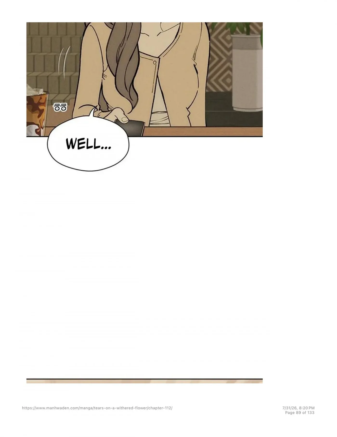 Tears on a Withered Flower Chapter 112 — page 88