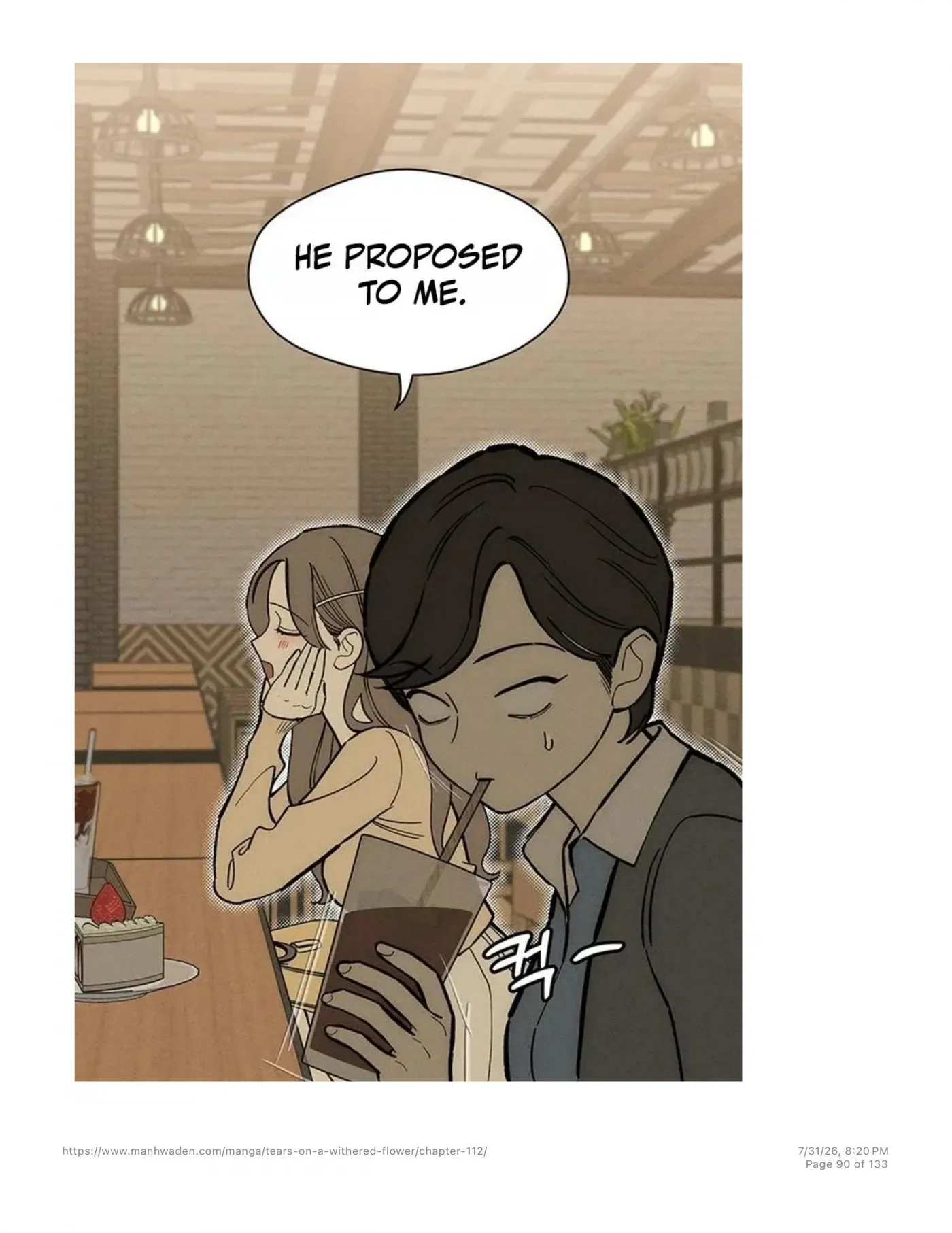 Tears on a Withered Flower Chapter 112 — page 89