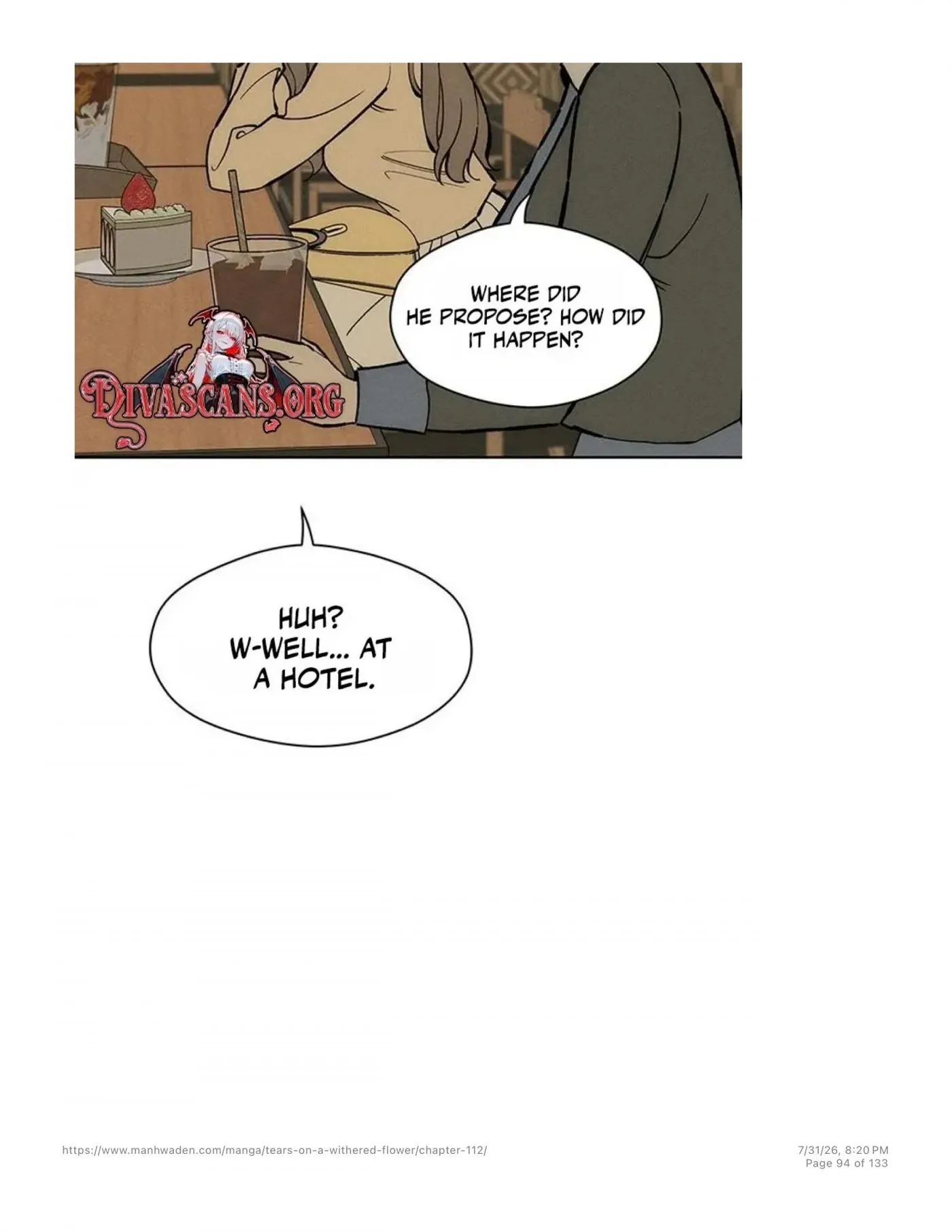 Tears on a Withered Flower Chapter 112 — page 93