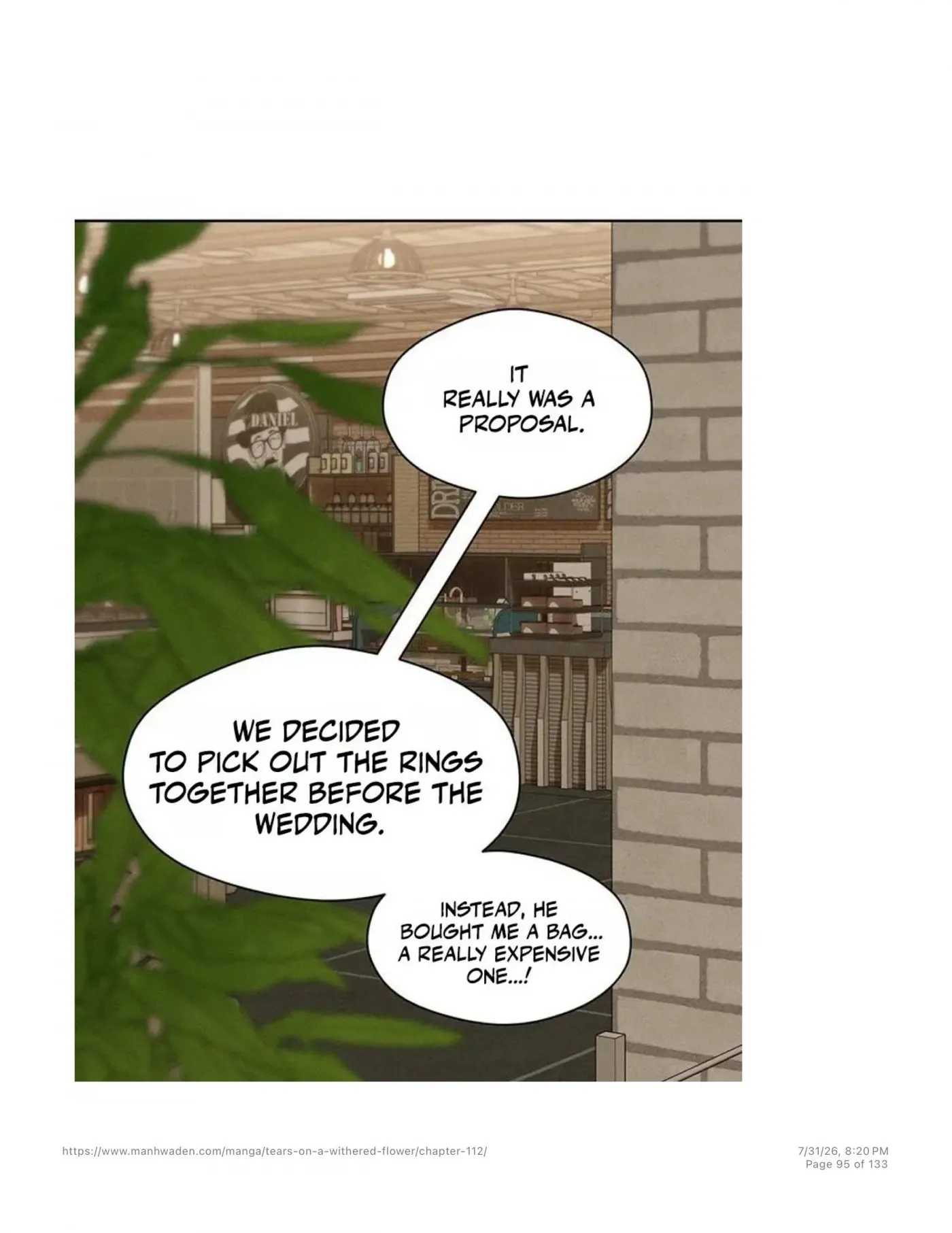 Tears on a Withered Flower Chapter 112 — page 94