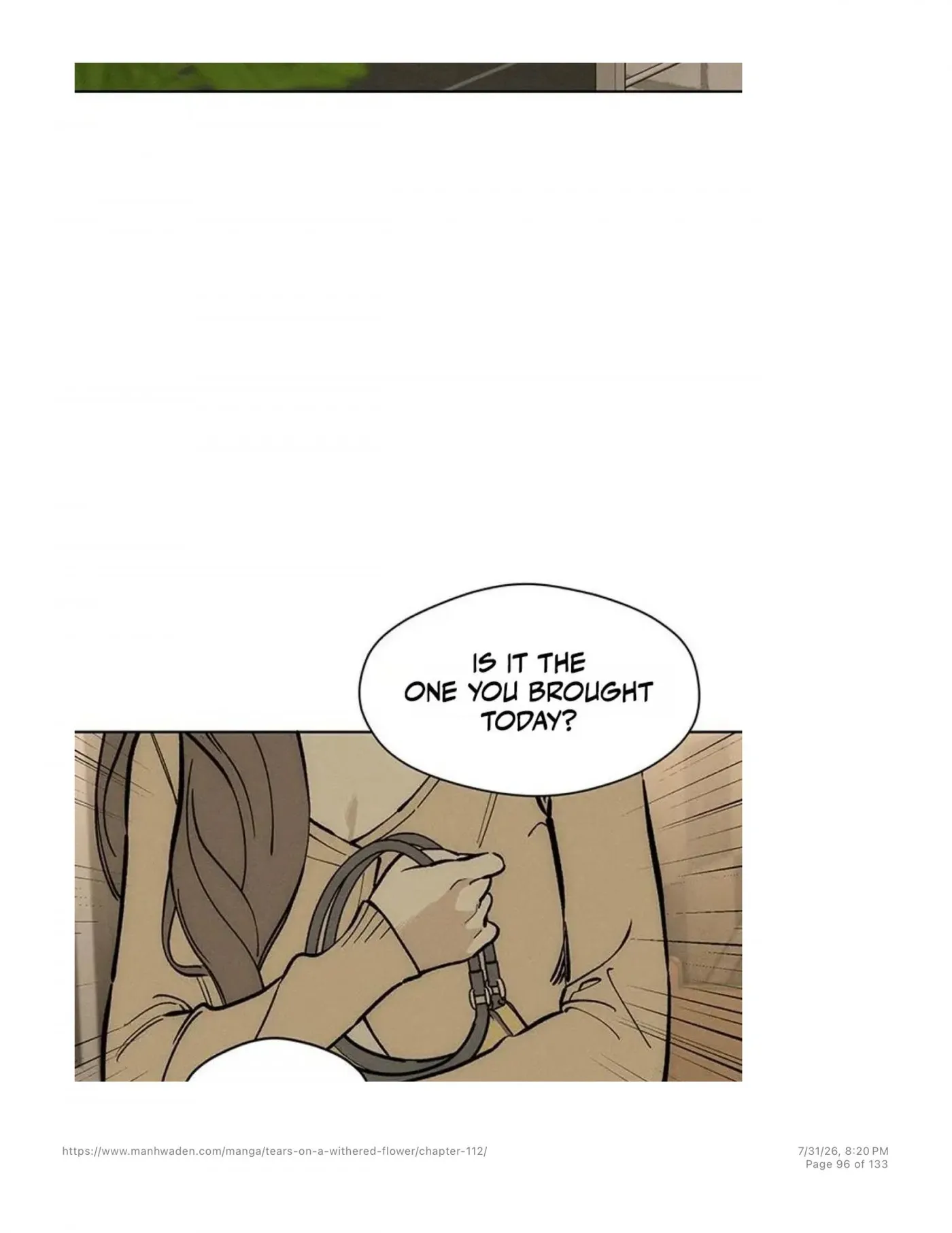Tears on a Withered Flower Chapter 112 — page 95