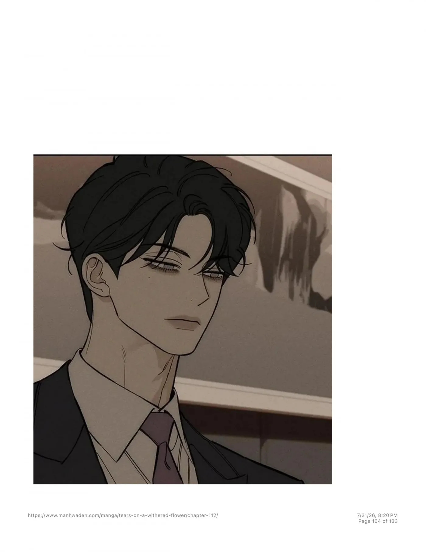 Tears on a Withered Flower Chapter 112 — page 103