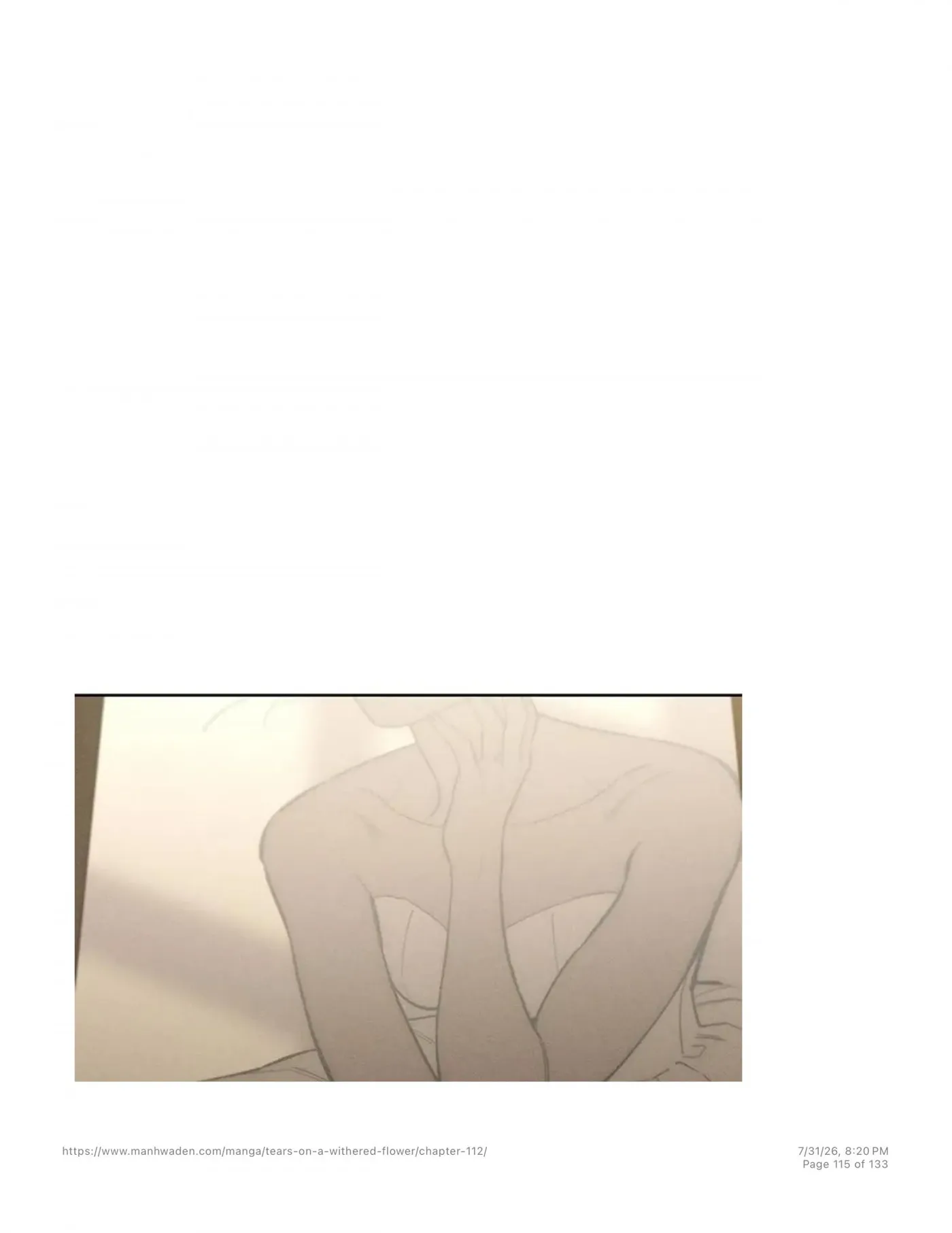Tears on a Withered Flower Chapter 112 — page 114