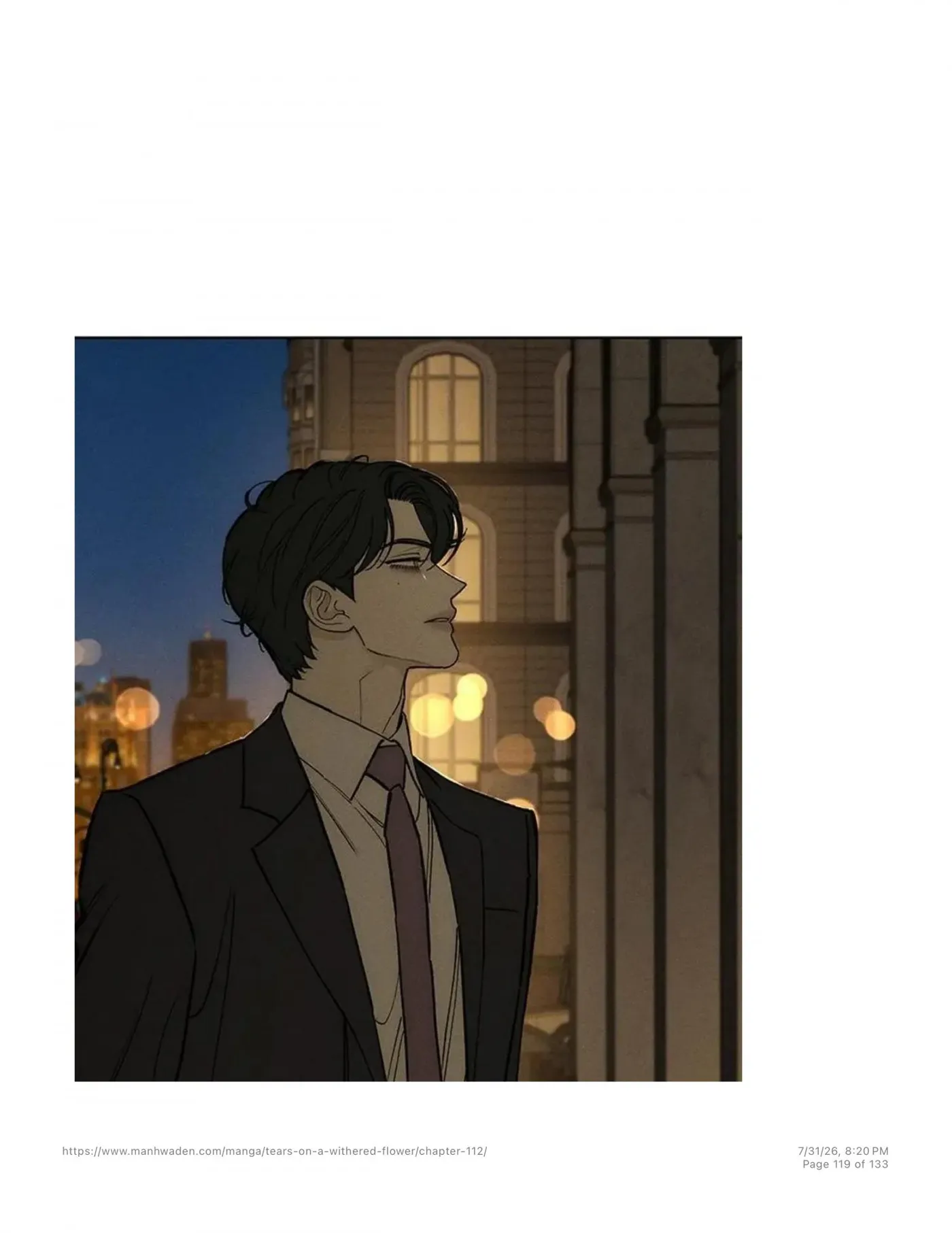 Tears on a Withered Flower Chapter 112 — page 118