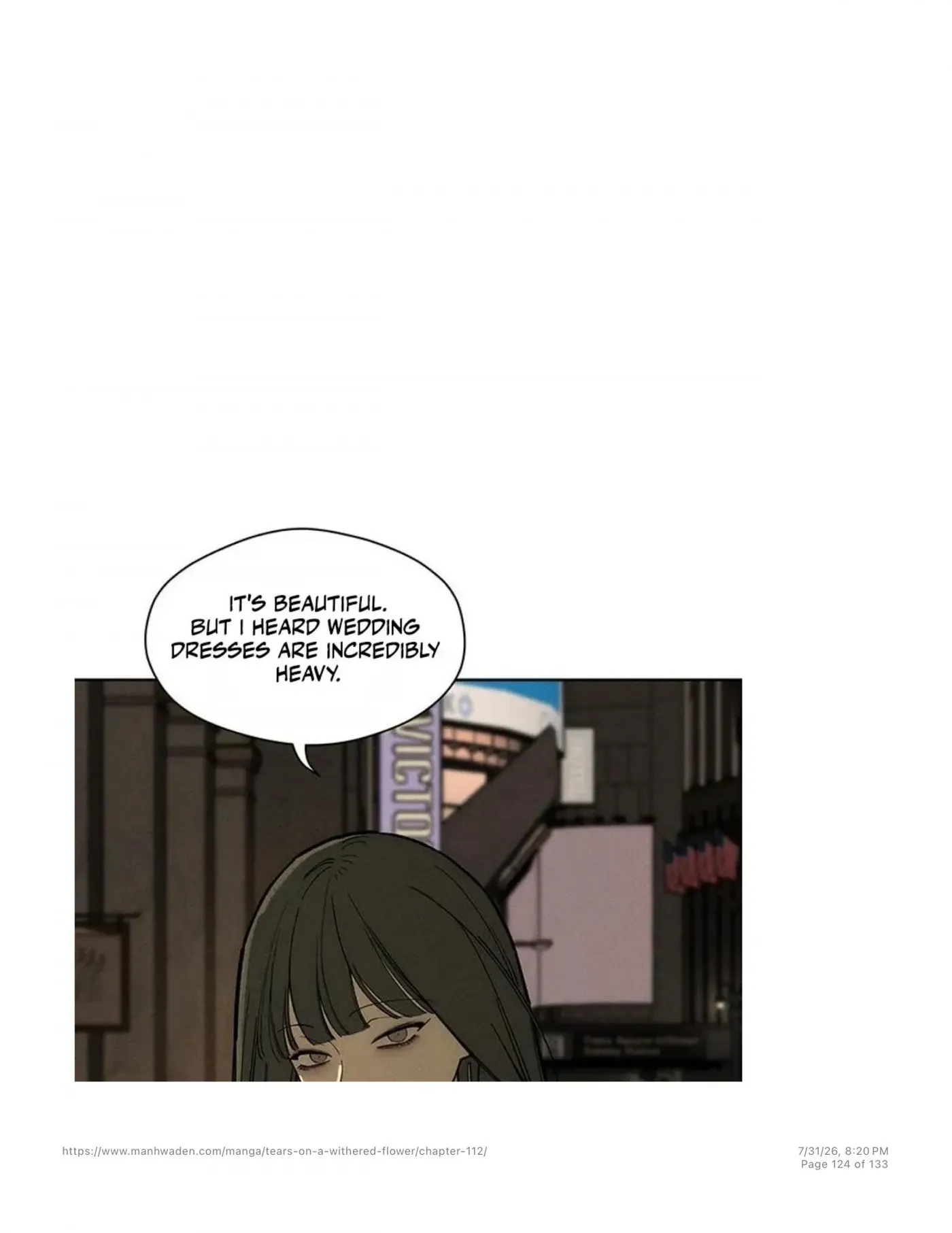 Tears on a Withered Flower Chapter 112 — page 123