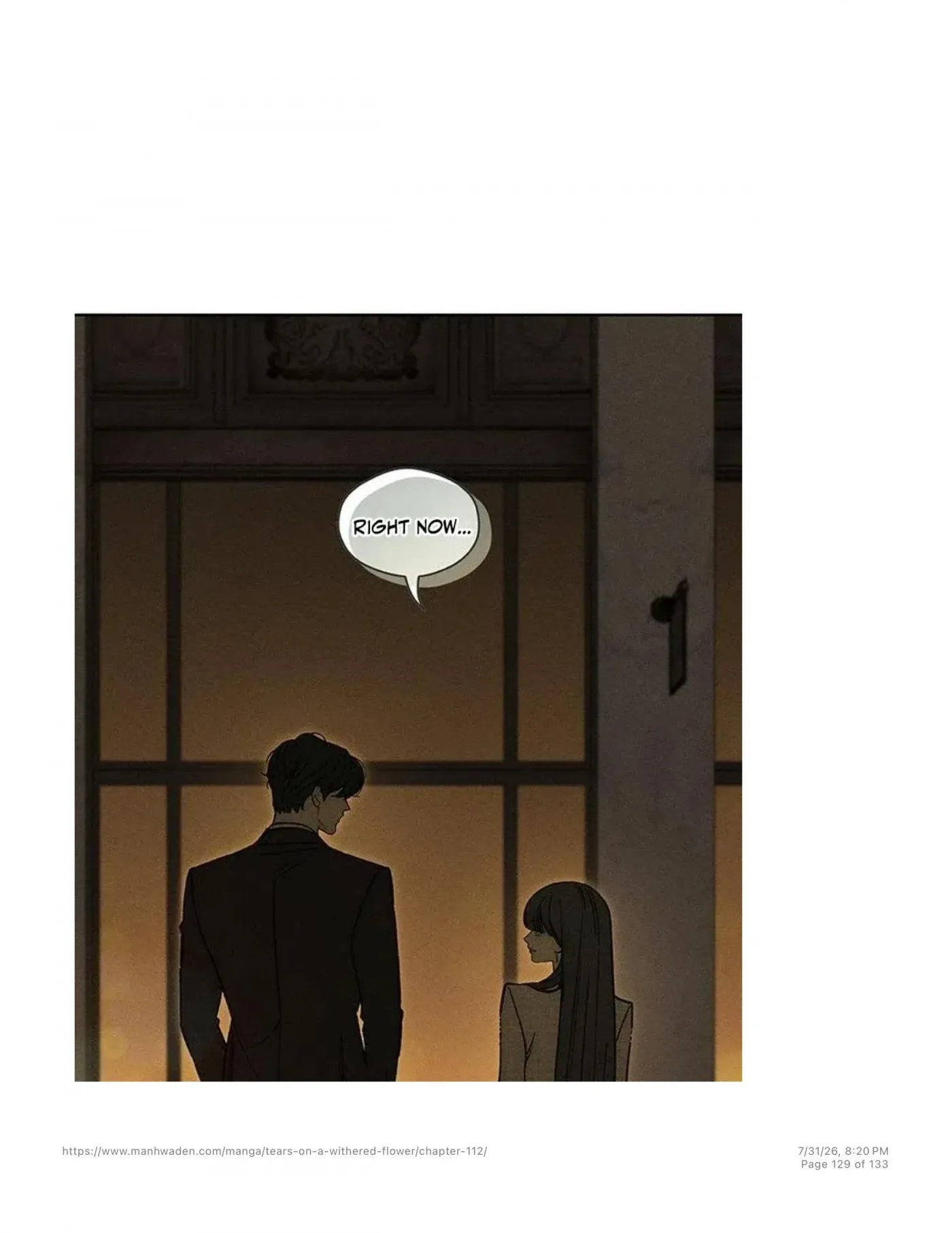Tears on a Withered Flower Chapter 112 — page 128