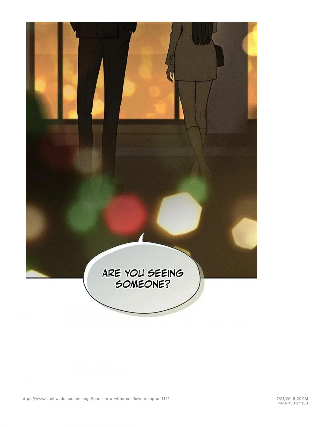Tears on a Withered Flower Chapter 112 — page 129