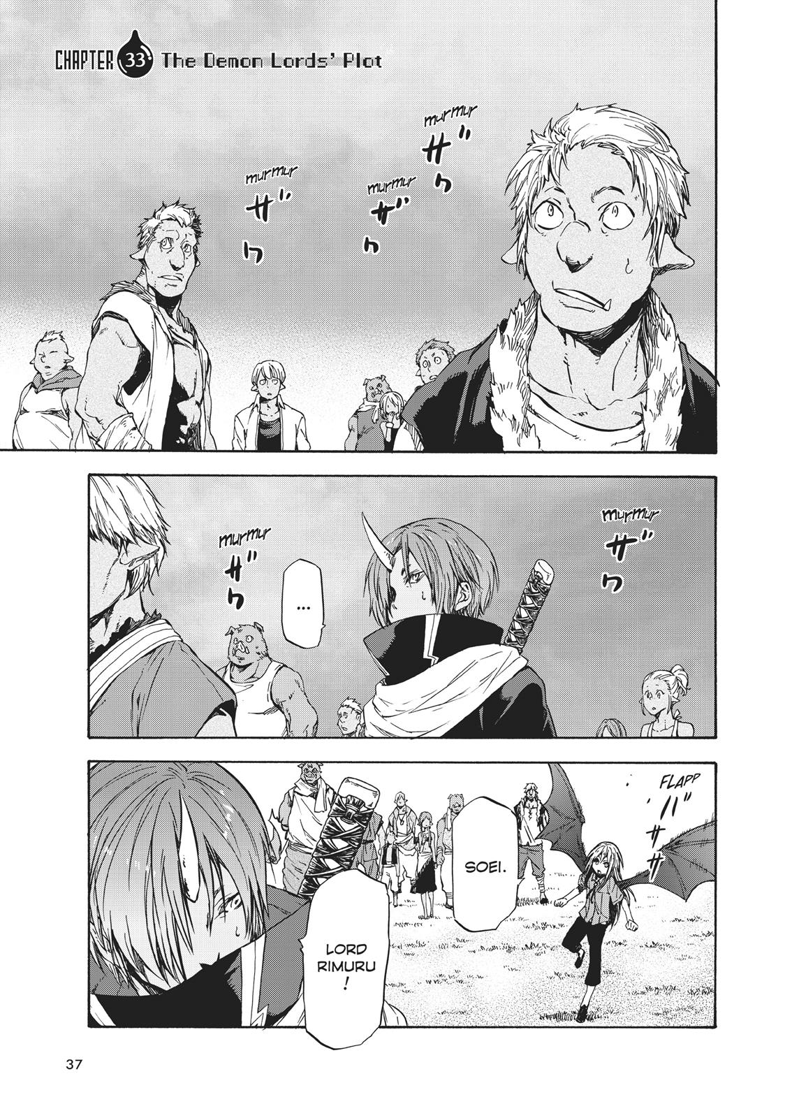 That Time I Got Reincarnated as a Slime Chapter 33 — page 1