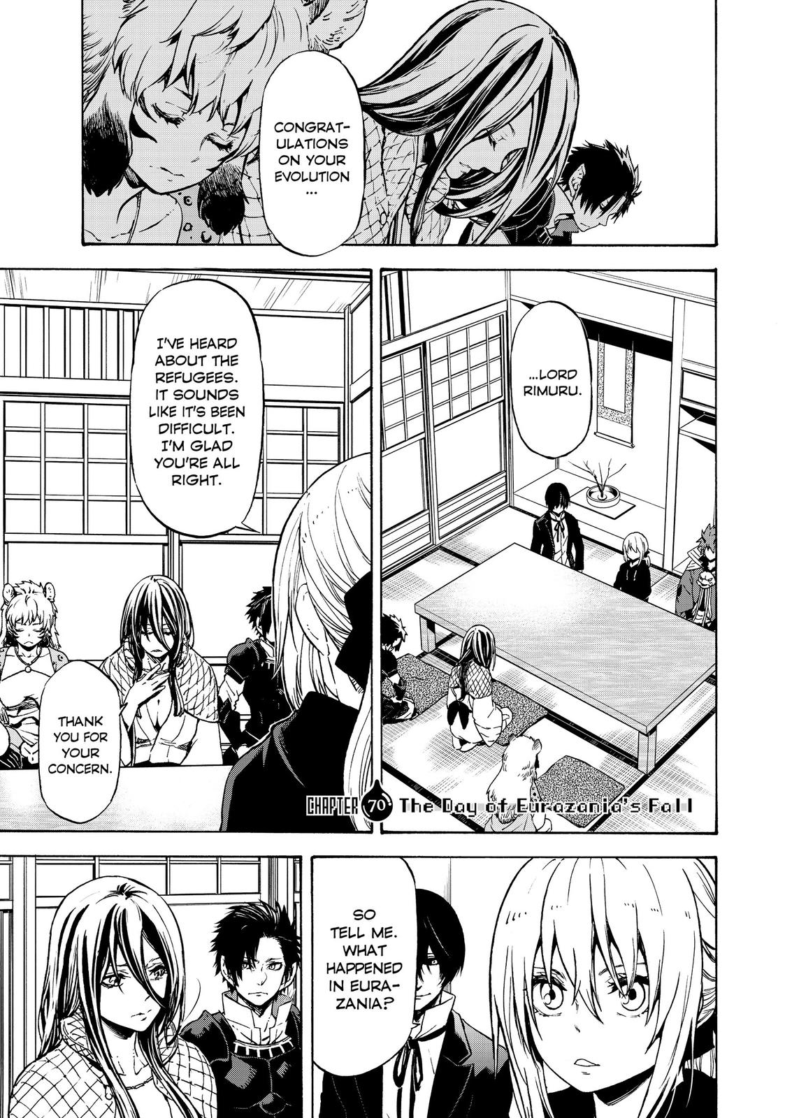 That Time I Got Reincarnated as a Slime Chapter 70 — page 1