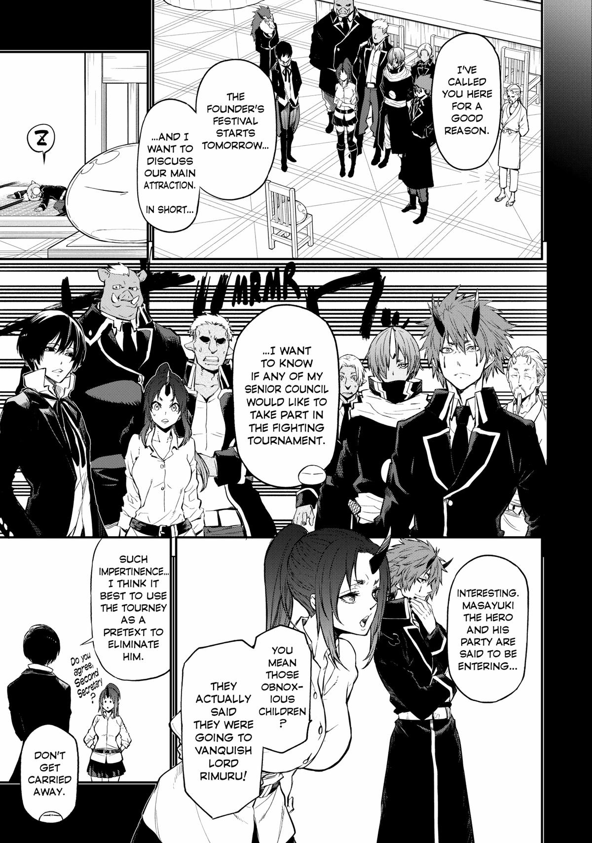 That Time I Got Reincarnated as a Slime Chapter 111 — page 1