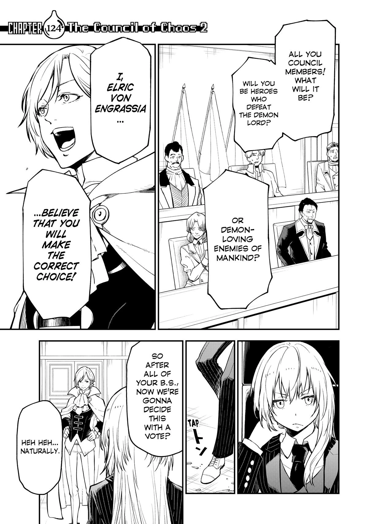 That Time I Got Reincarnated as a Slime Chapter 124 — page 1